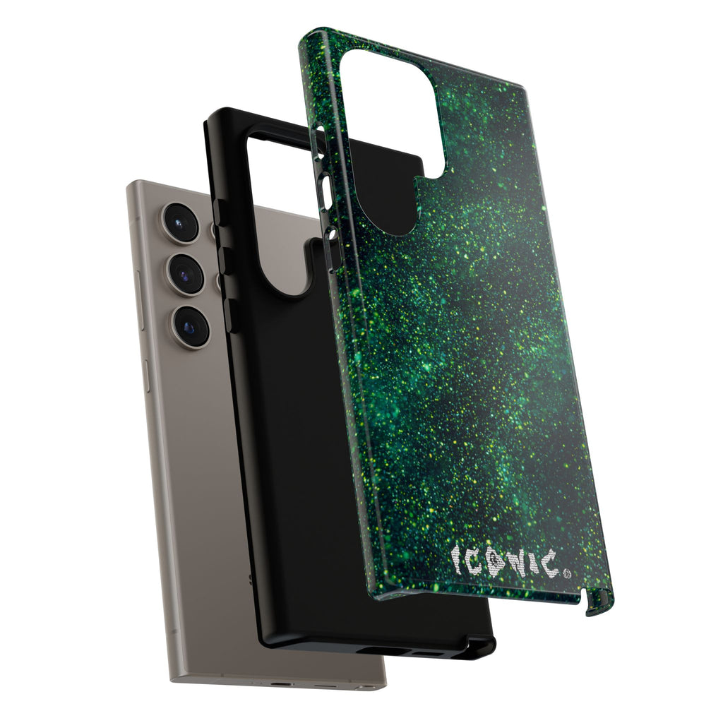 Green Nebula Tough Cases
