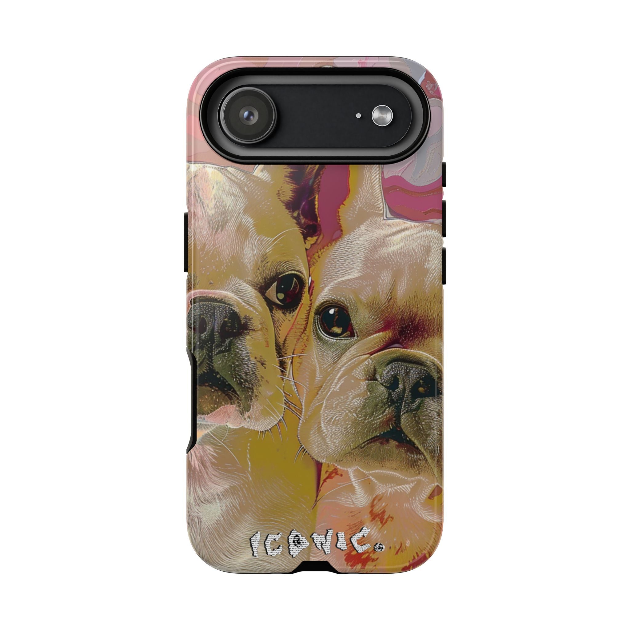 Pink Frenchie Tough Cases