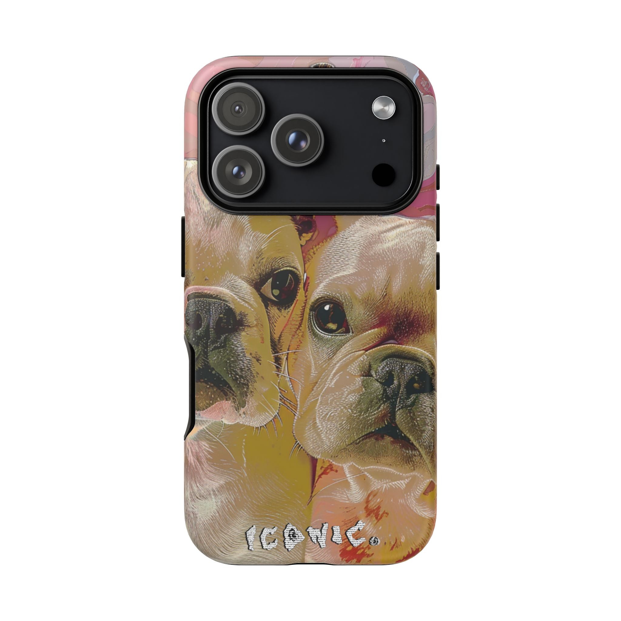 Pink Frenchie Tough Cases