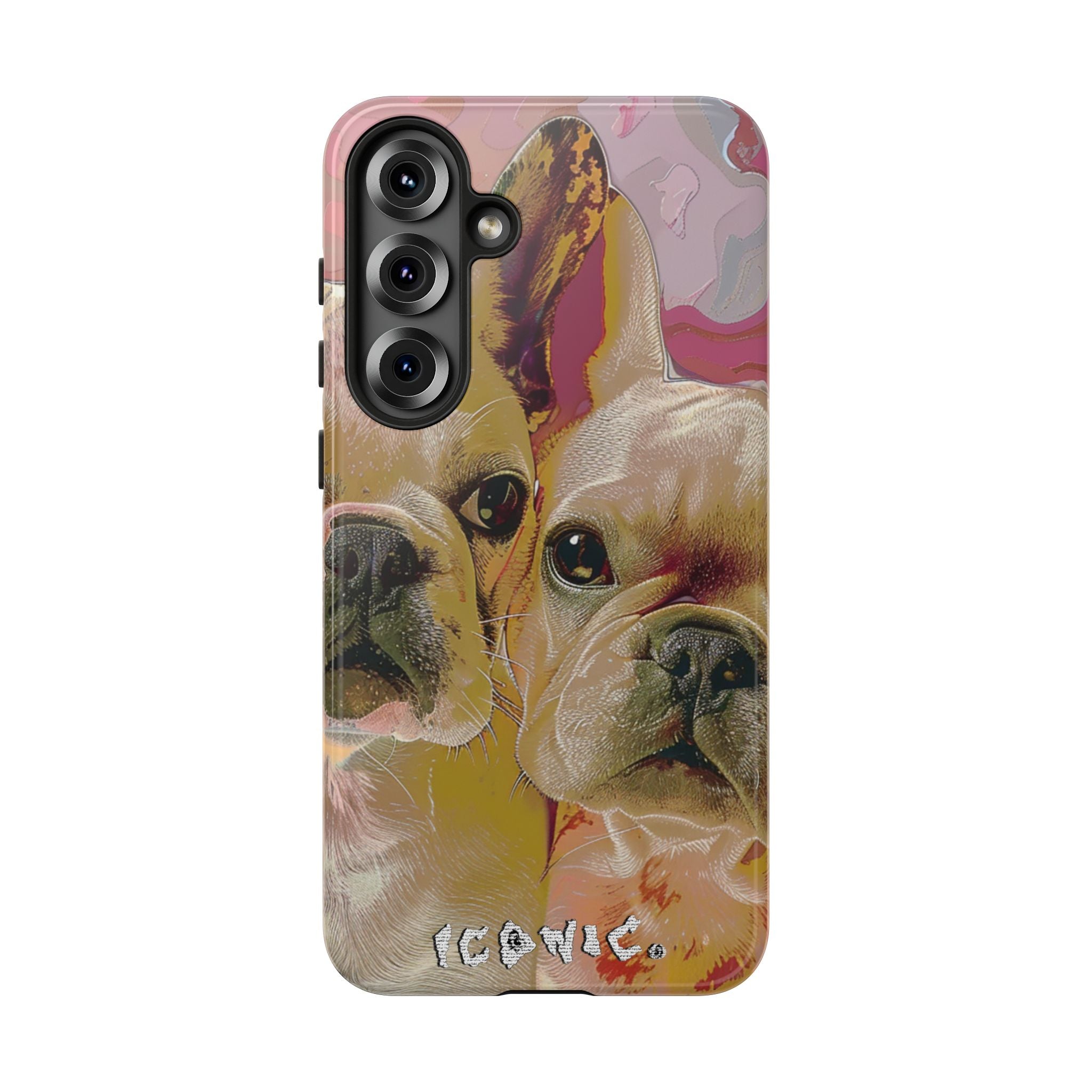 Pink Frenchie Tough Cases