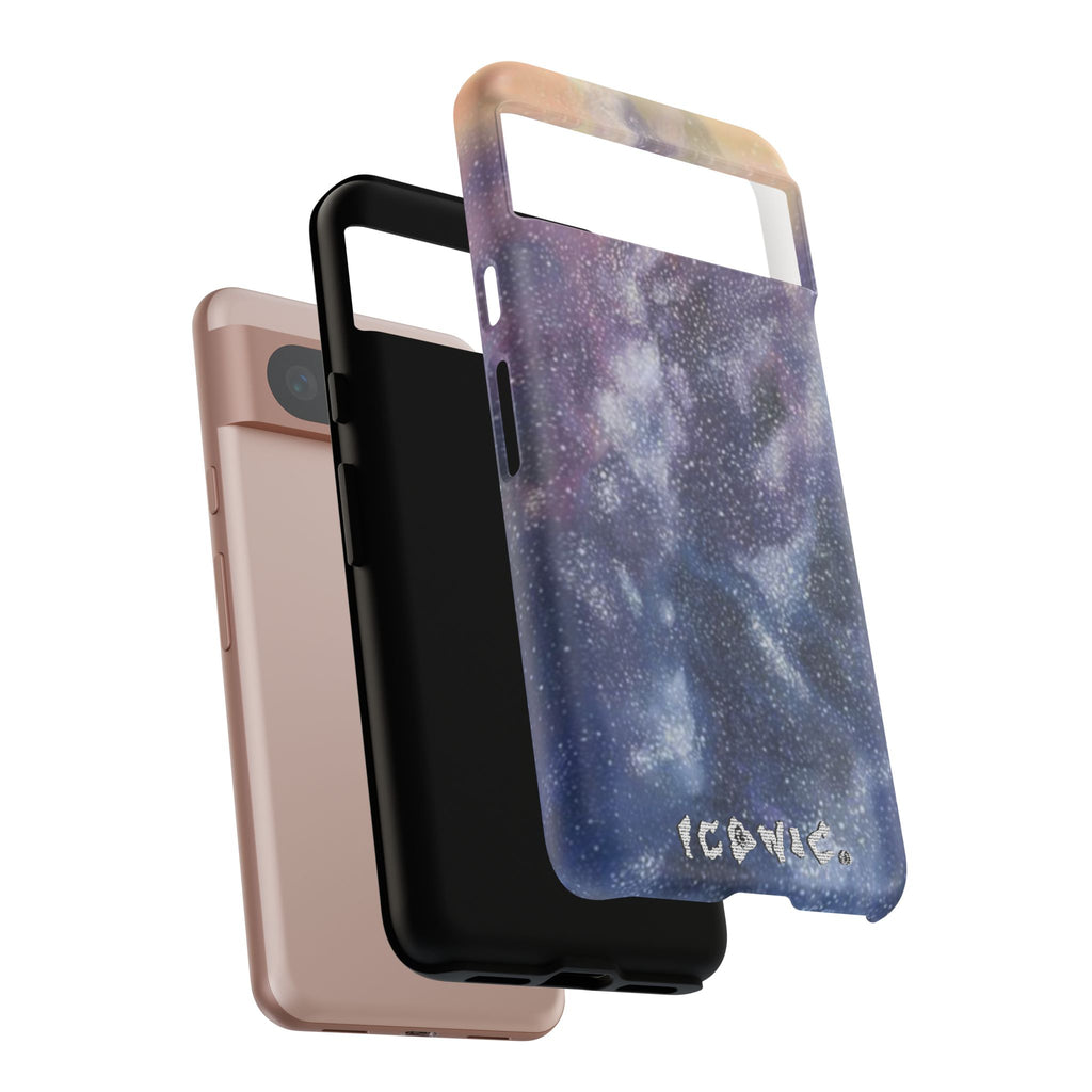 Purple Galaxy Tough Cases