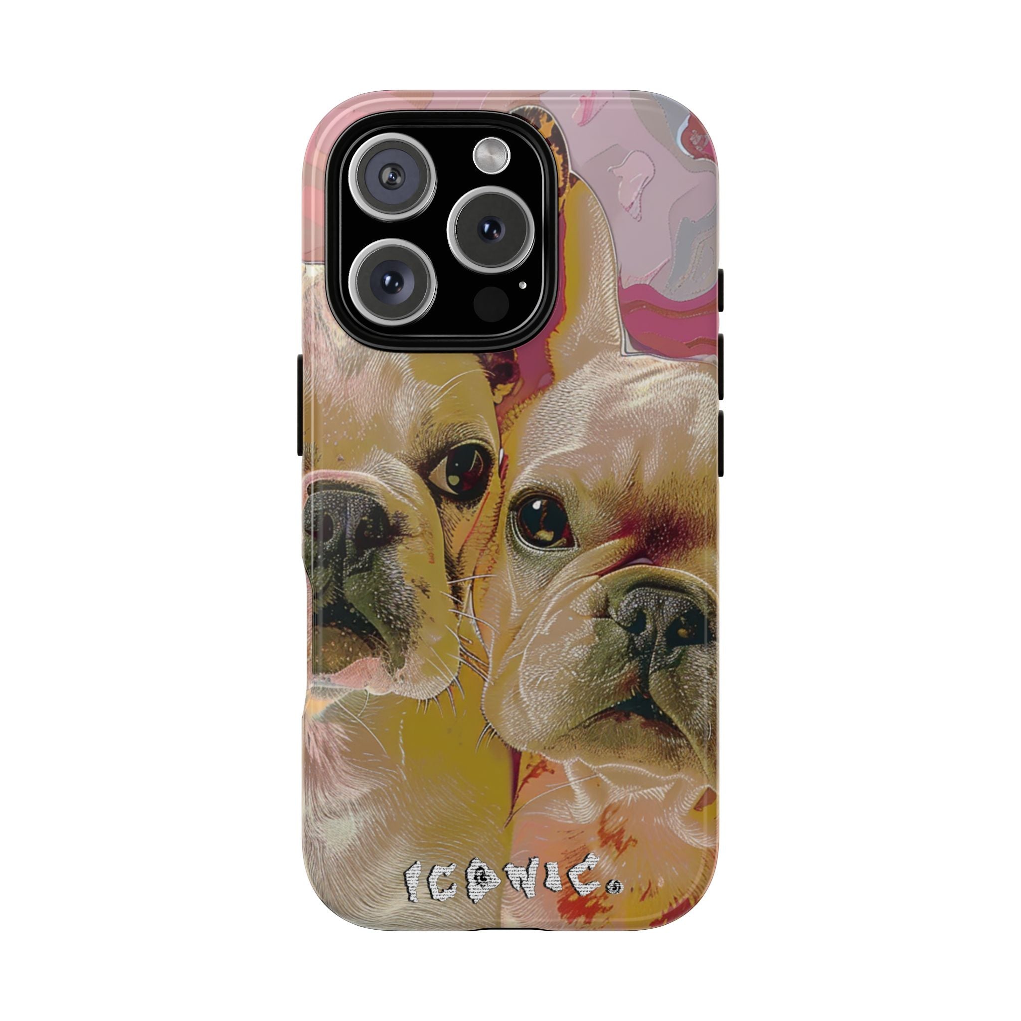 Pink Frenchie Tough Cases