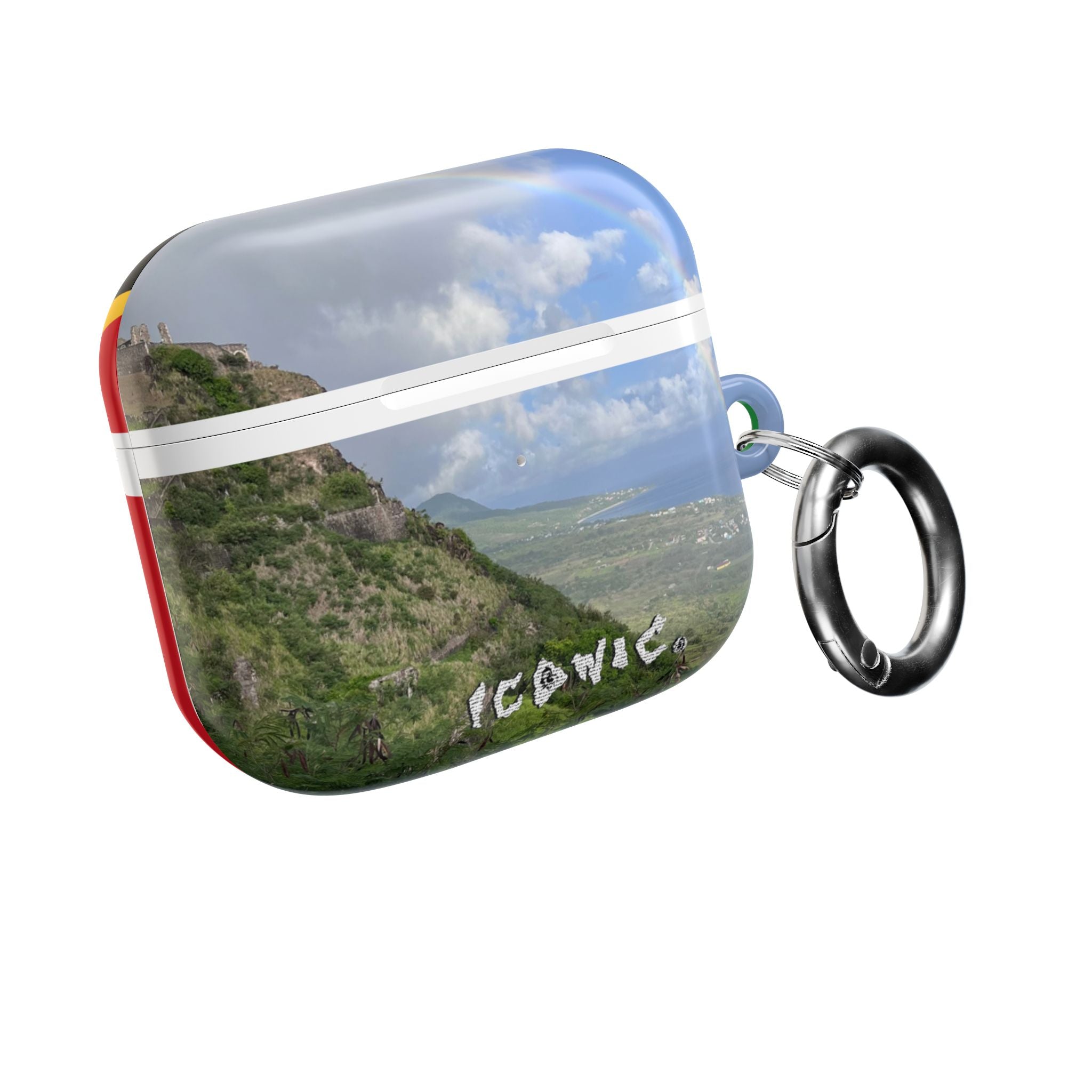 Iconic Scenes St. Kitts AirPods Case