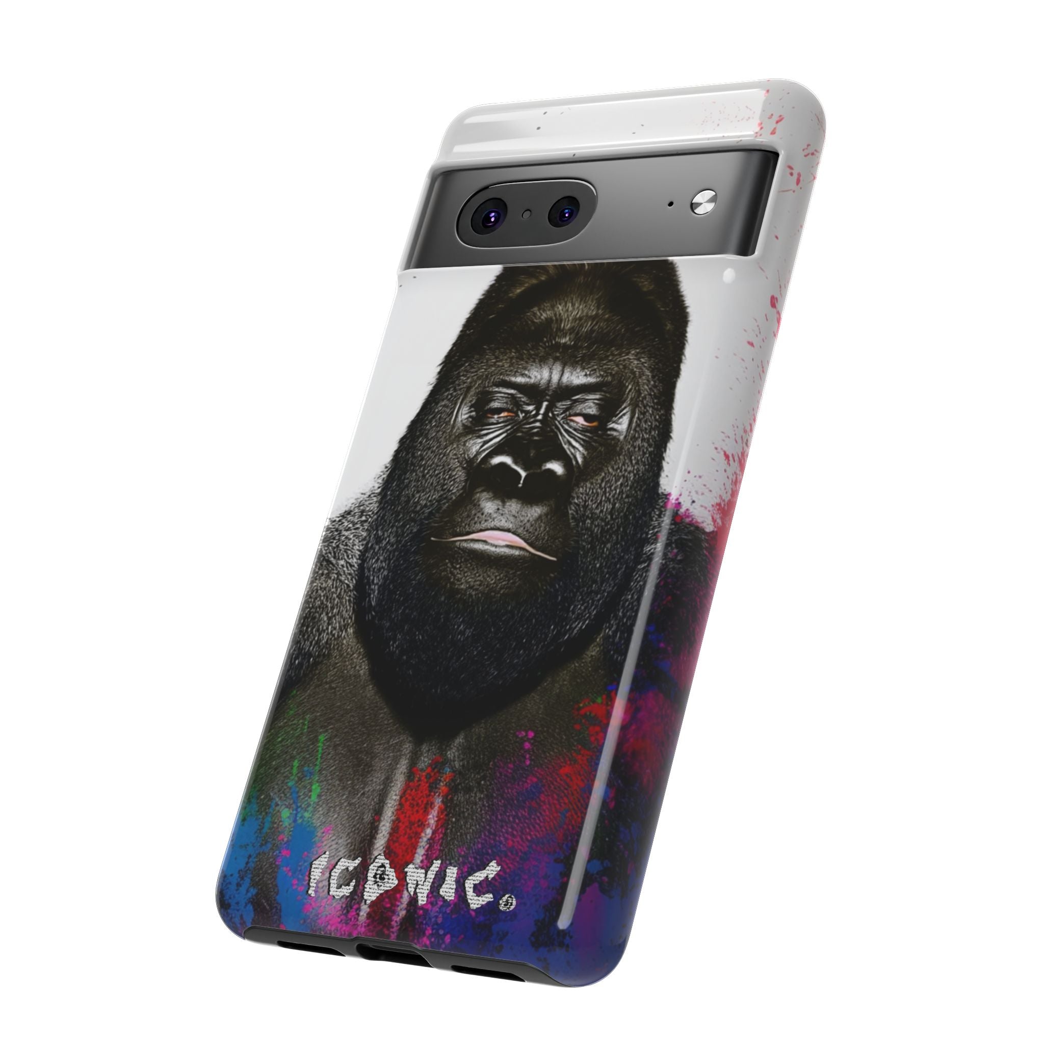Iconic Animals Silver Back Tough Cases