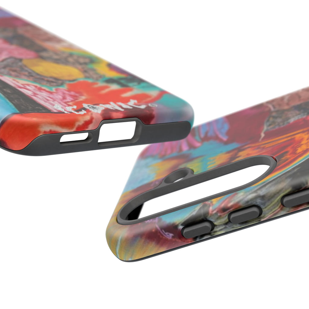 Peacock Vomit Tough Case
