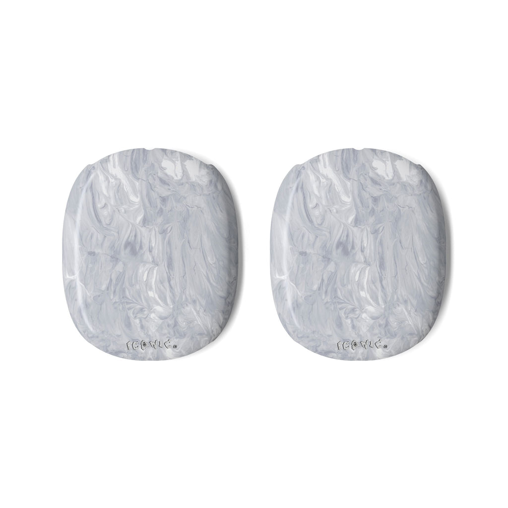 Silver Marble AirPods Max Shell Case