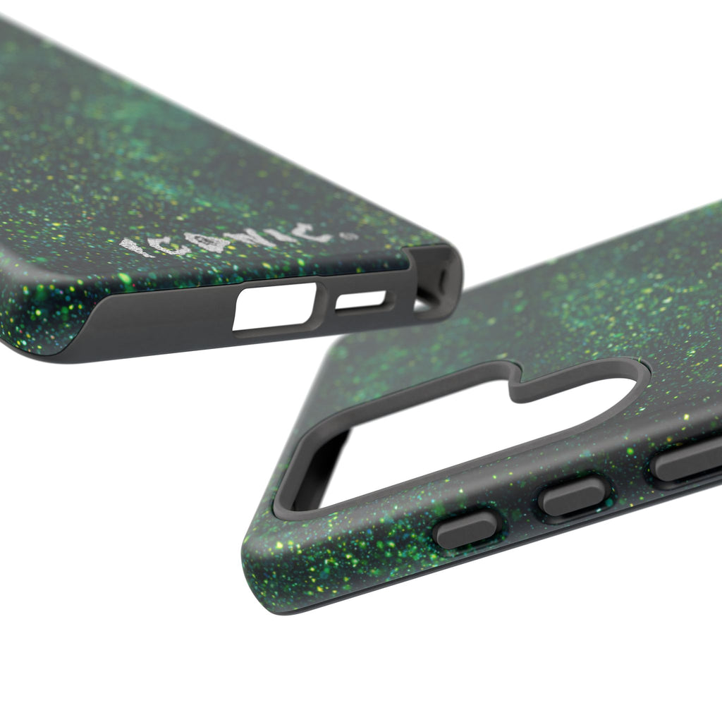 Green Nebula Tough Cases