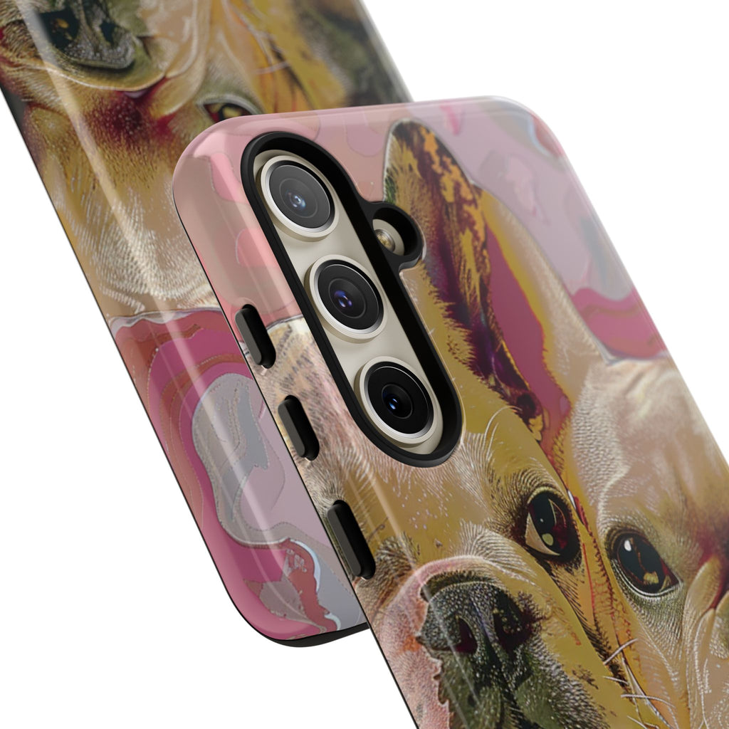 Pink Frenchie Tough Cases