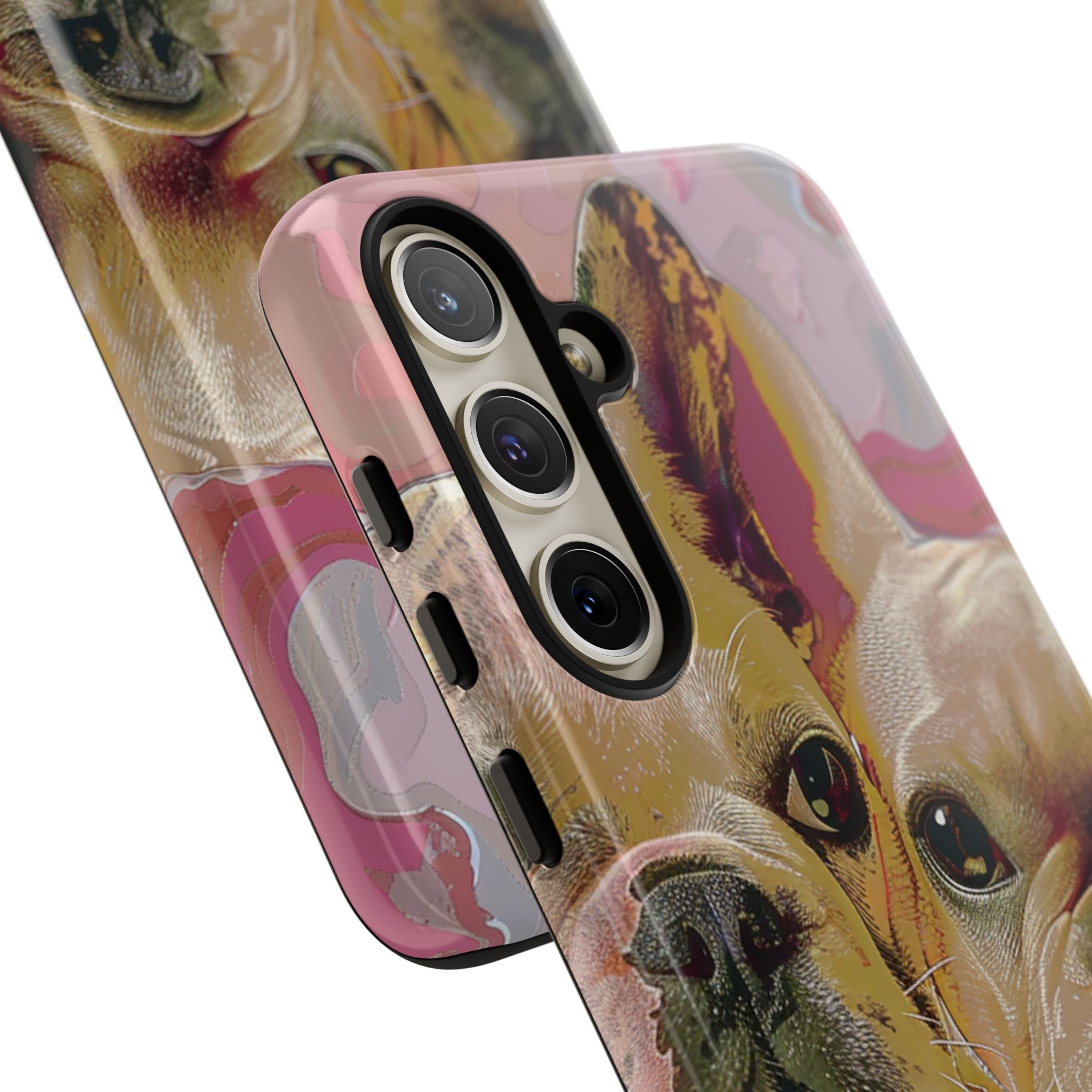Pink Frenchie Tough Cases