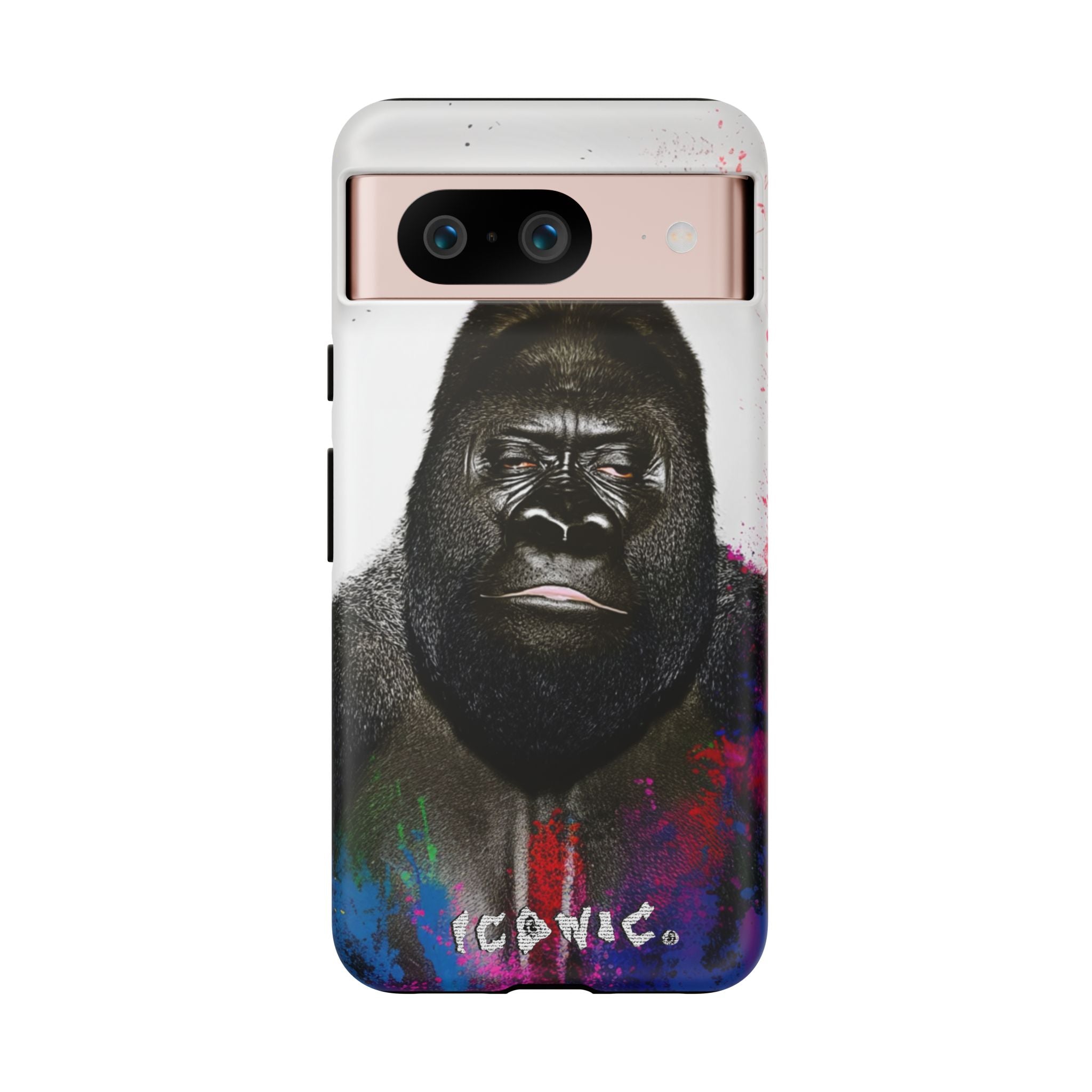 Iconic Animals Silver Back Tough Cases