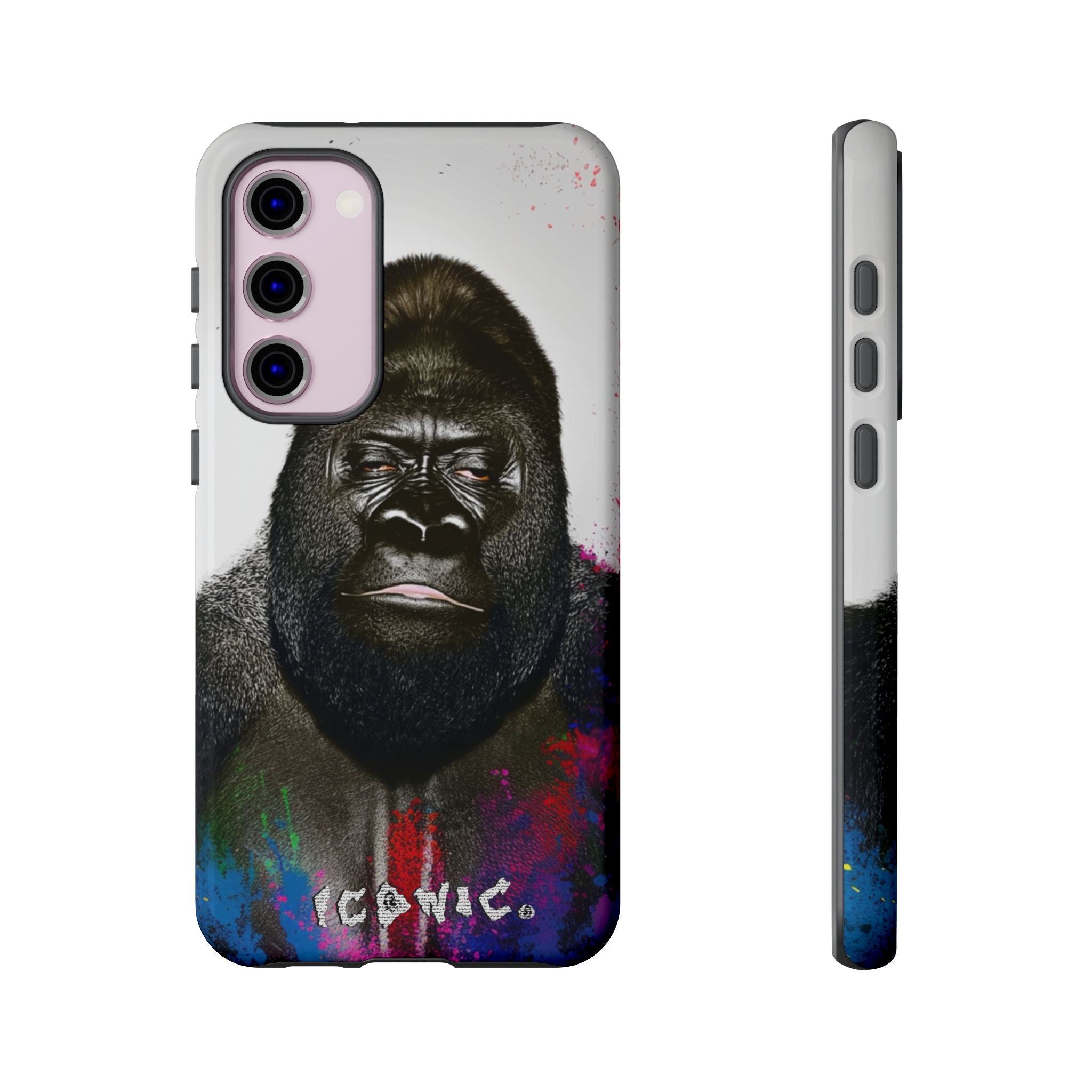 Iconic Animals Silver Back Tough Cases