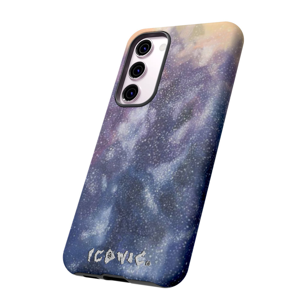 Purple Galaxy Tough Cases