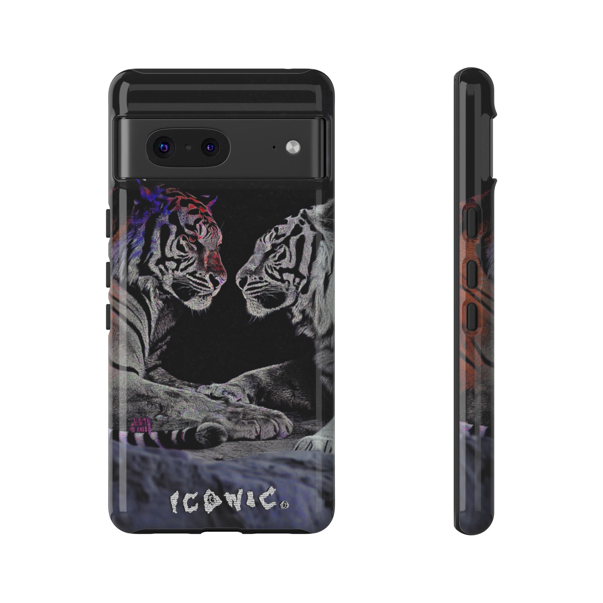 Iconic Animals Tigers tough Cases