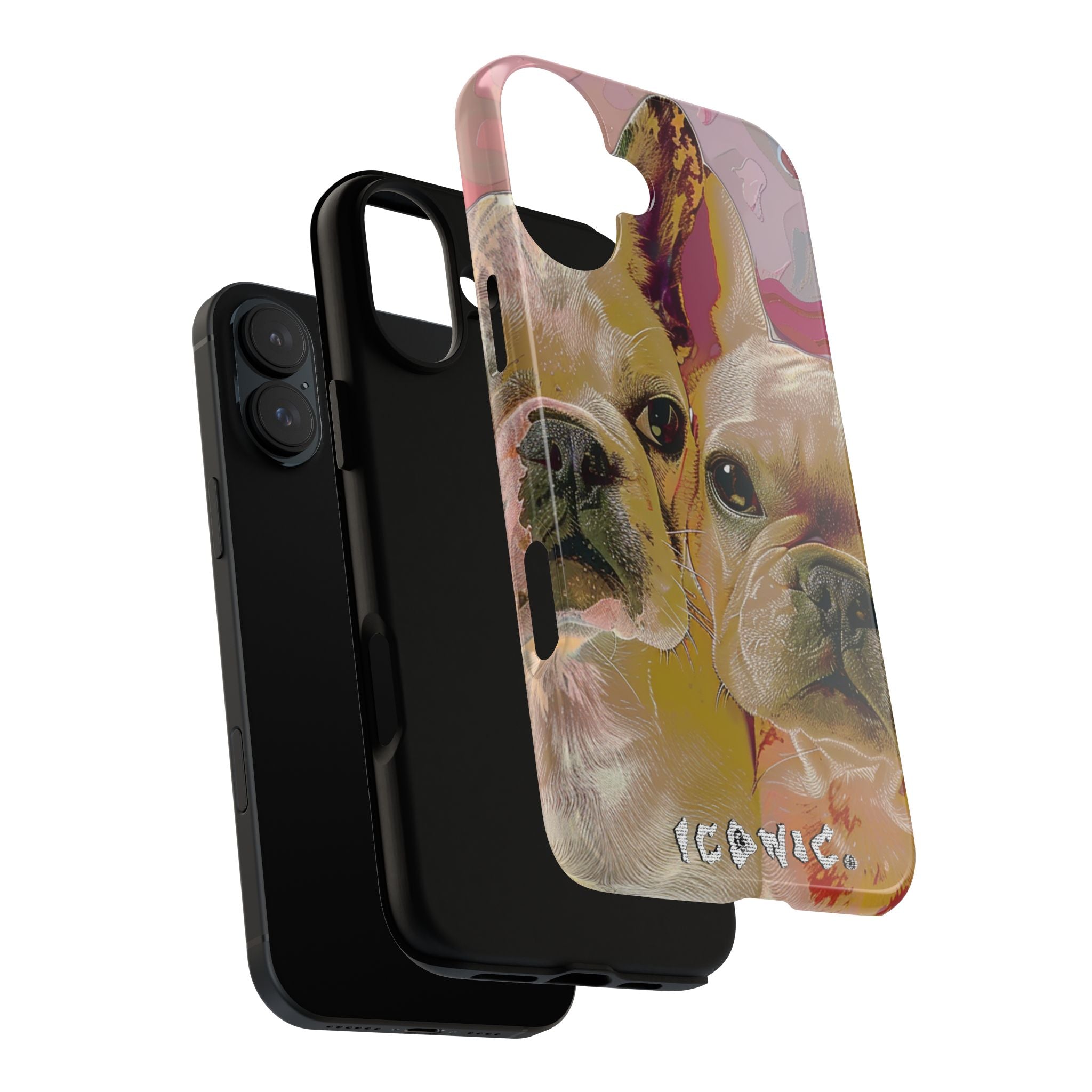 Pink Frenchie Tough Cases