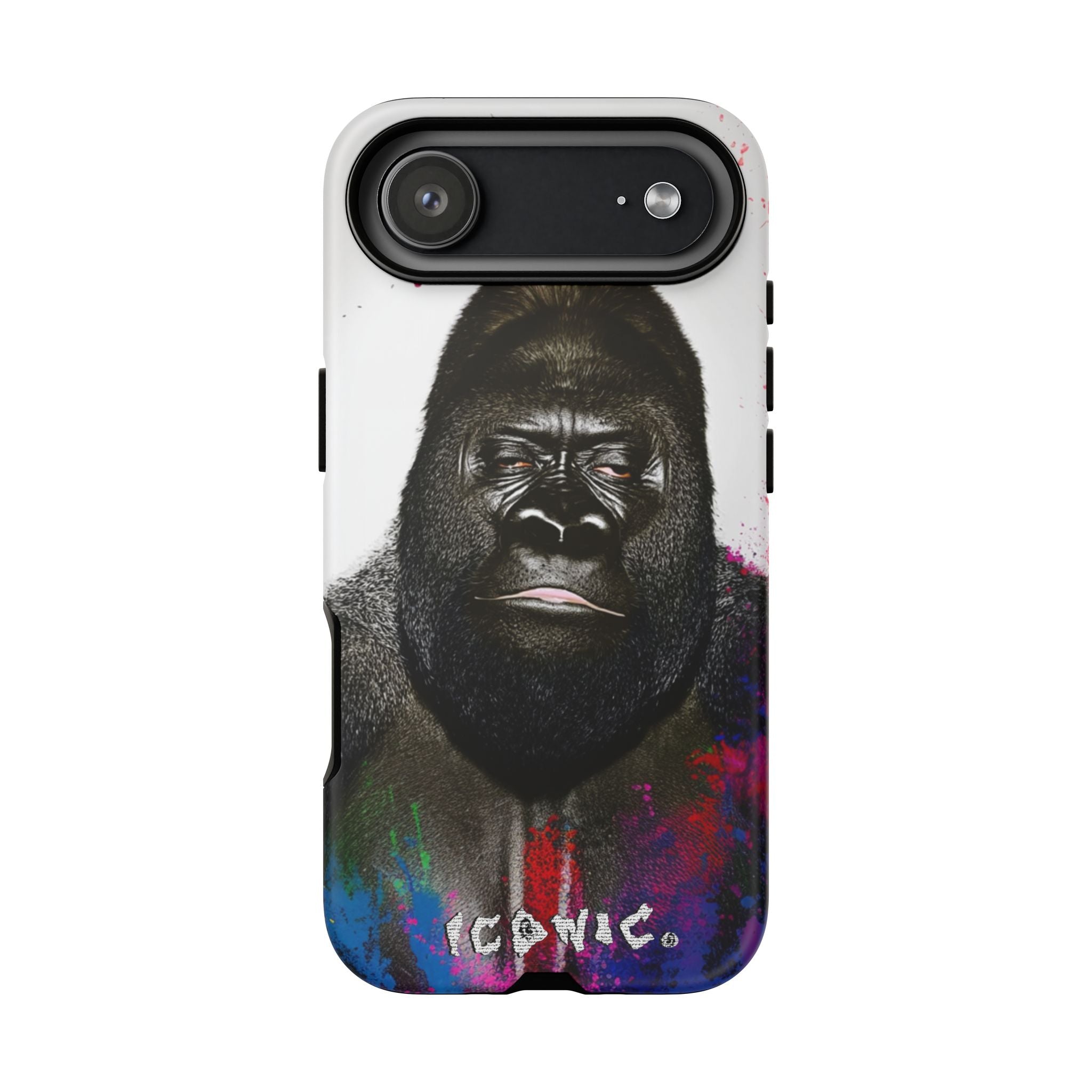 Iconic Animals Silver Back Tough Cases