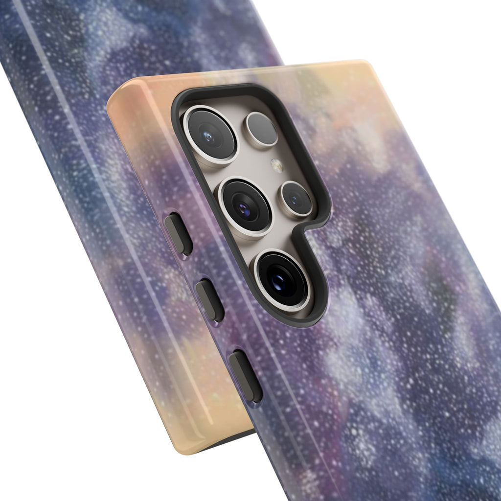 Purple Galaxy Tough Cases