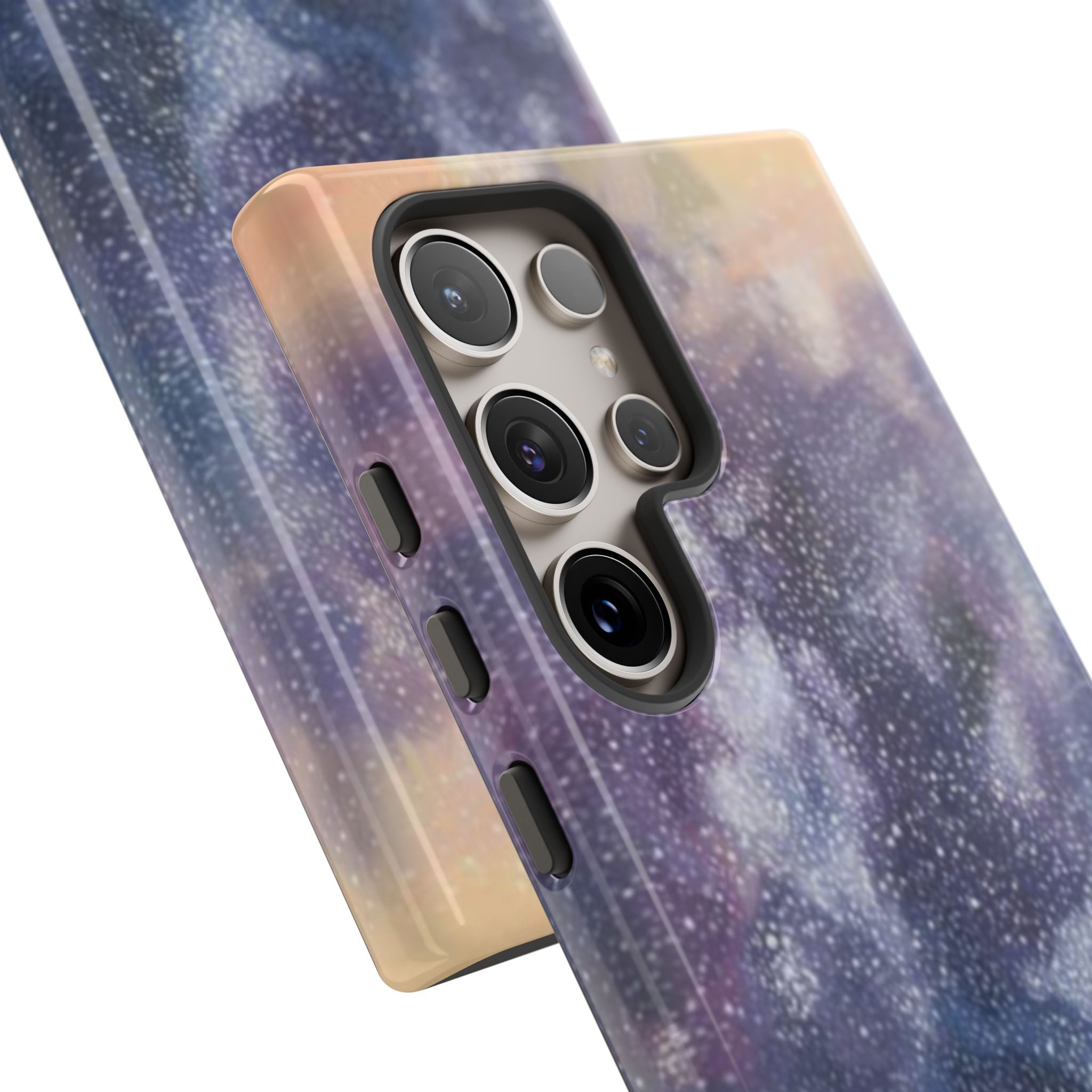 Purple Galaxy Tough Cases