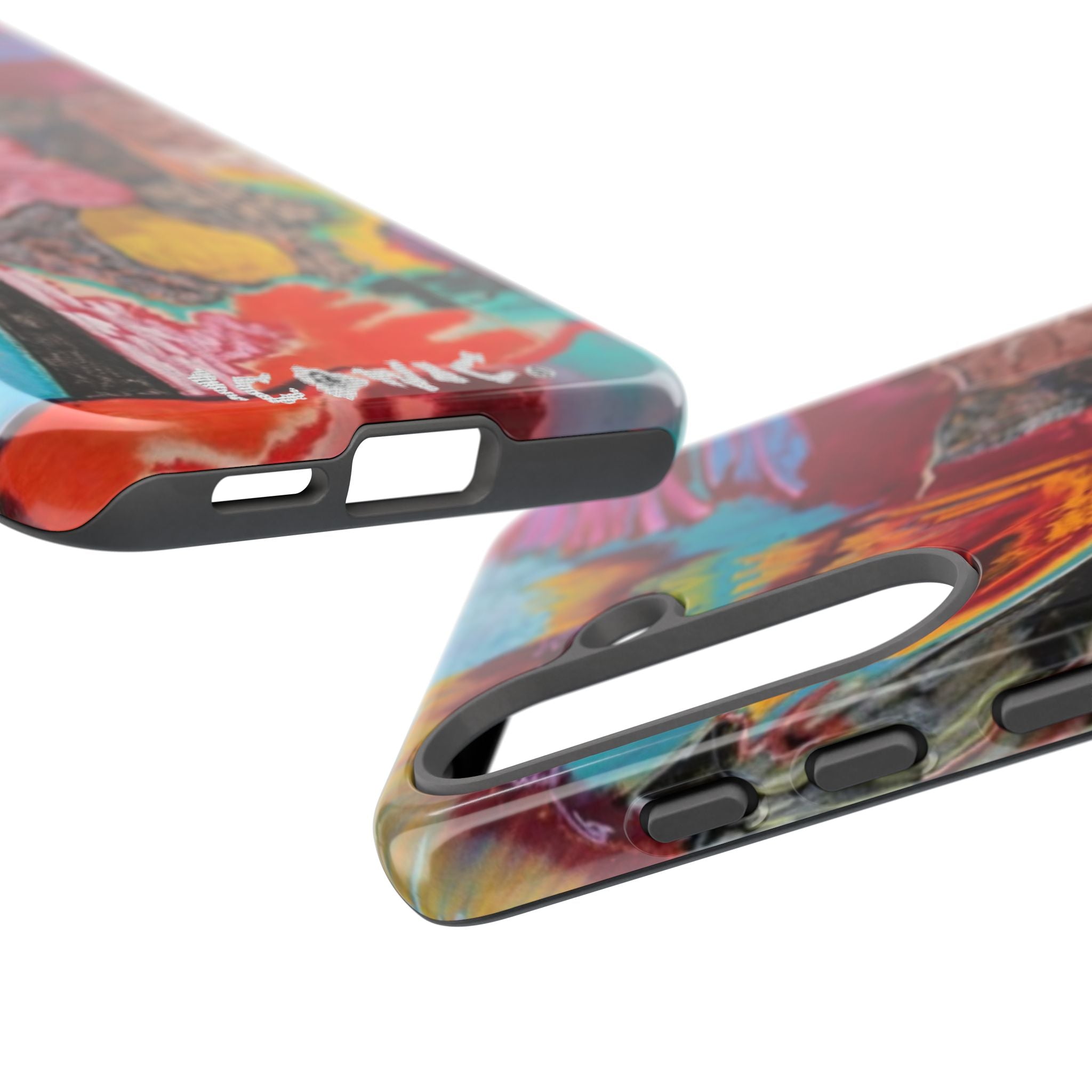 Peacock Vomit Tough Case