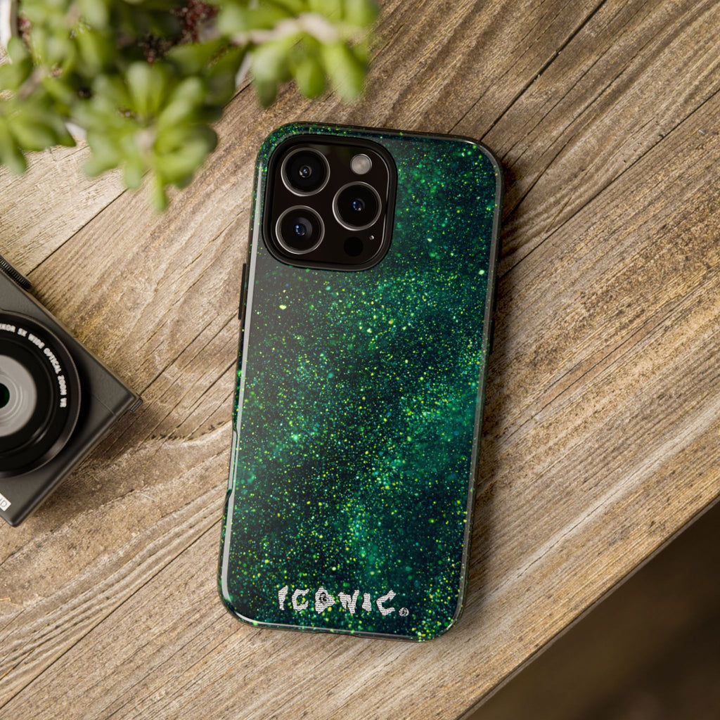 Green Nebula Tough Cases