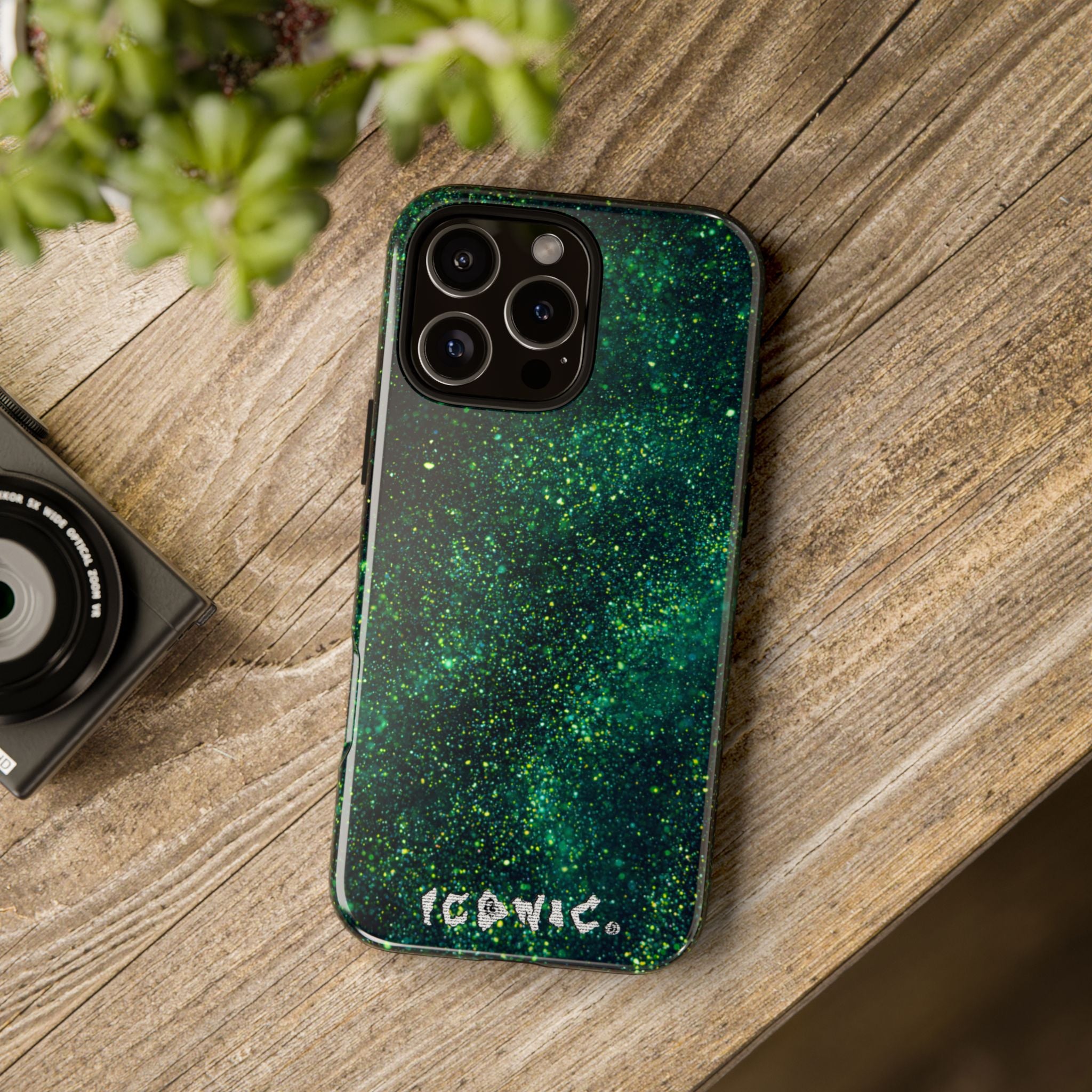 Green Nebula Tough Cases