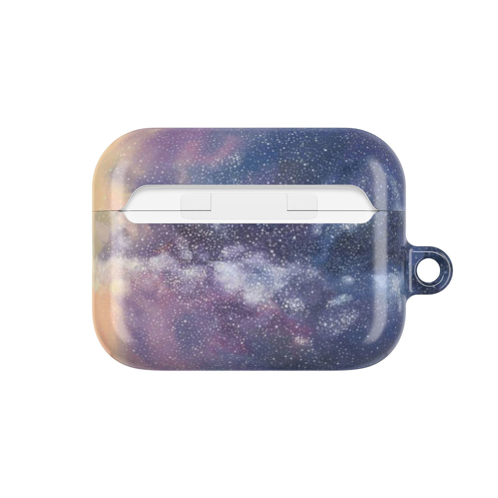 Purple Galaxy AirPod Cases
