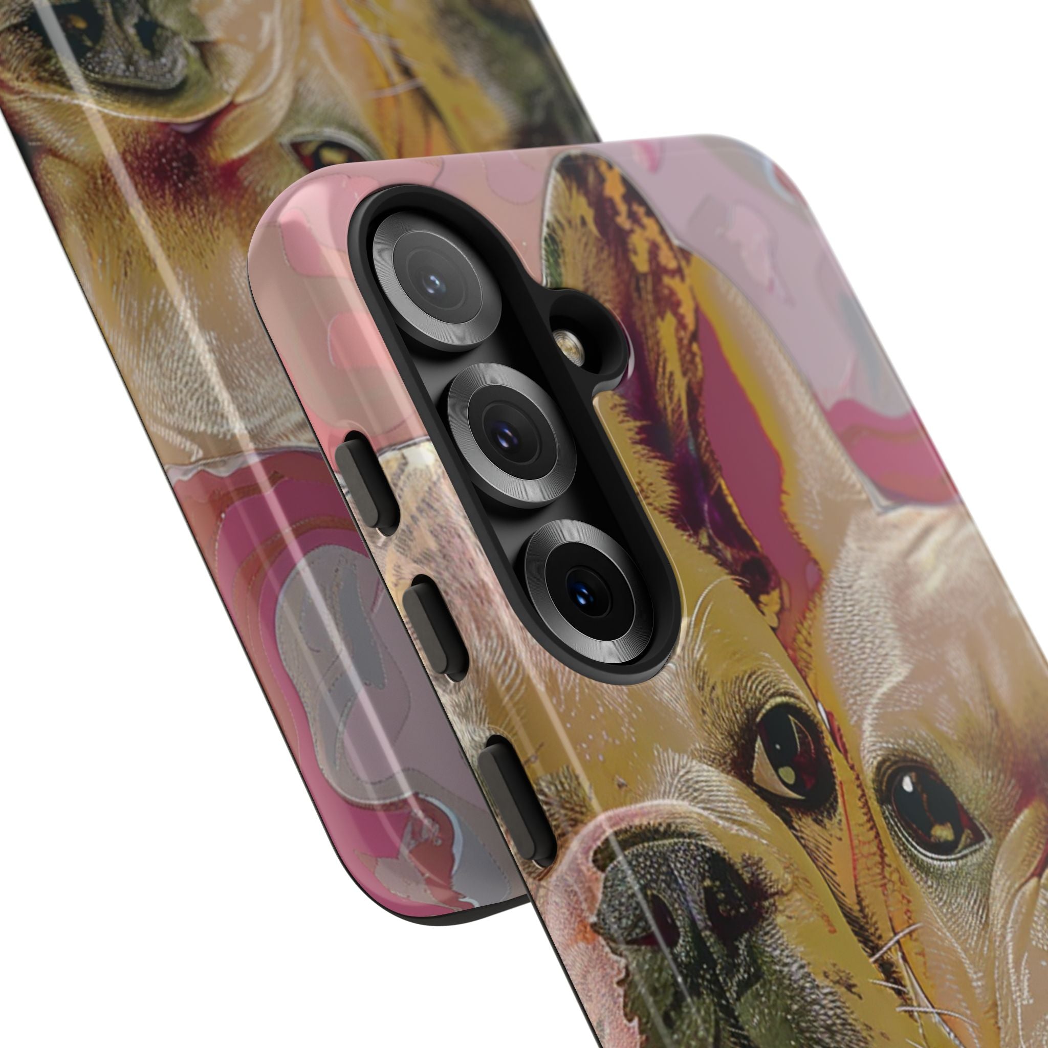 Pink Frenchie Tough Cases