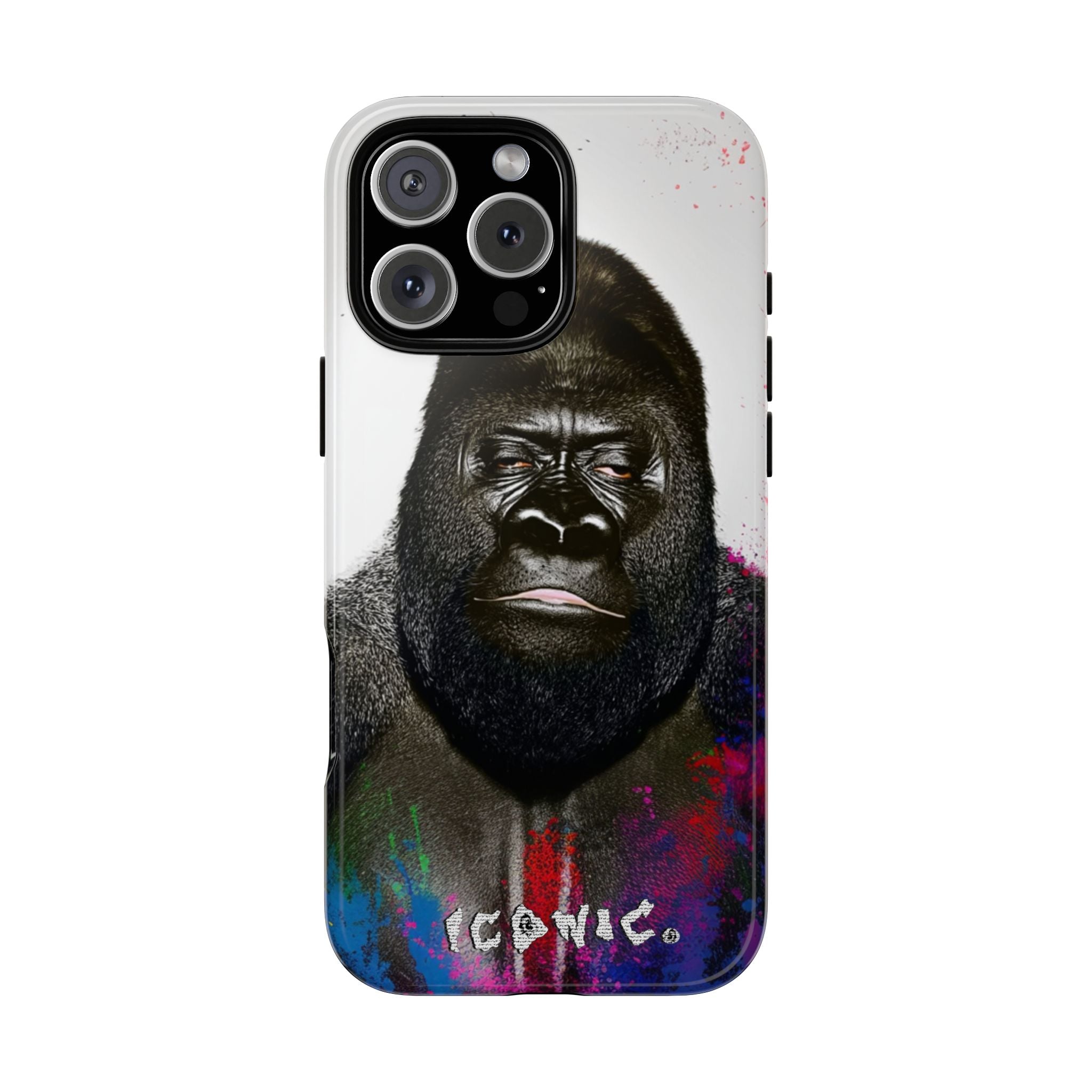 Iconic Animals Silver Back Tough Cases