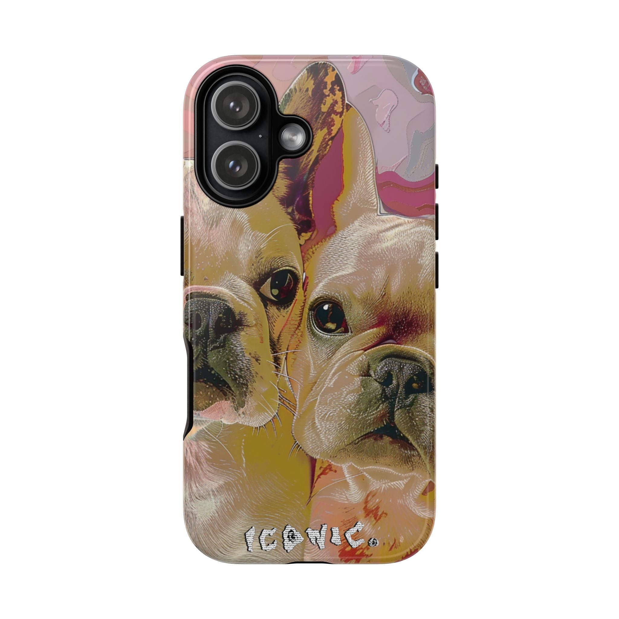 Pink Frenchie Tough Cases