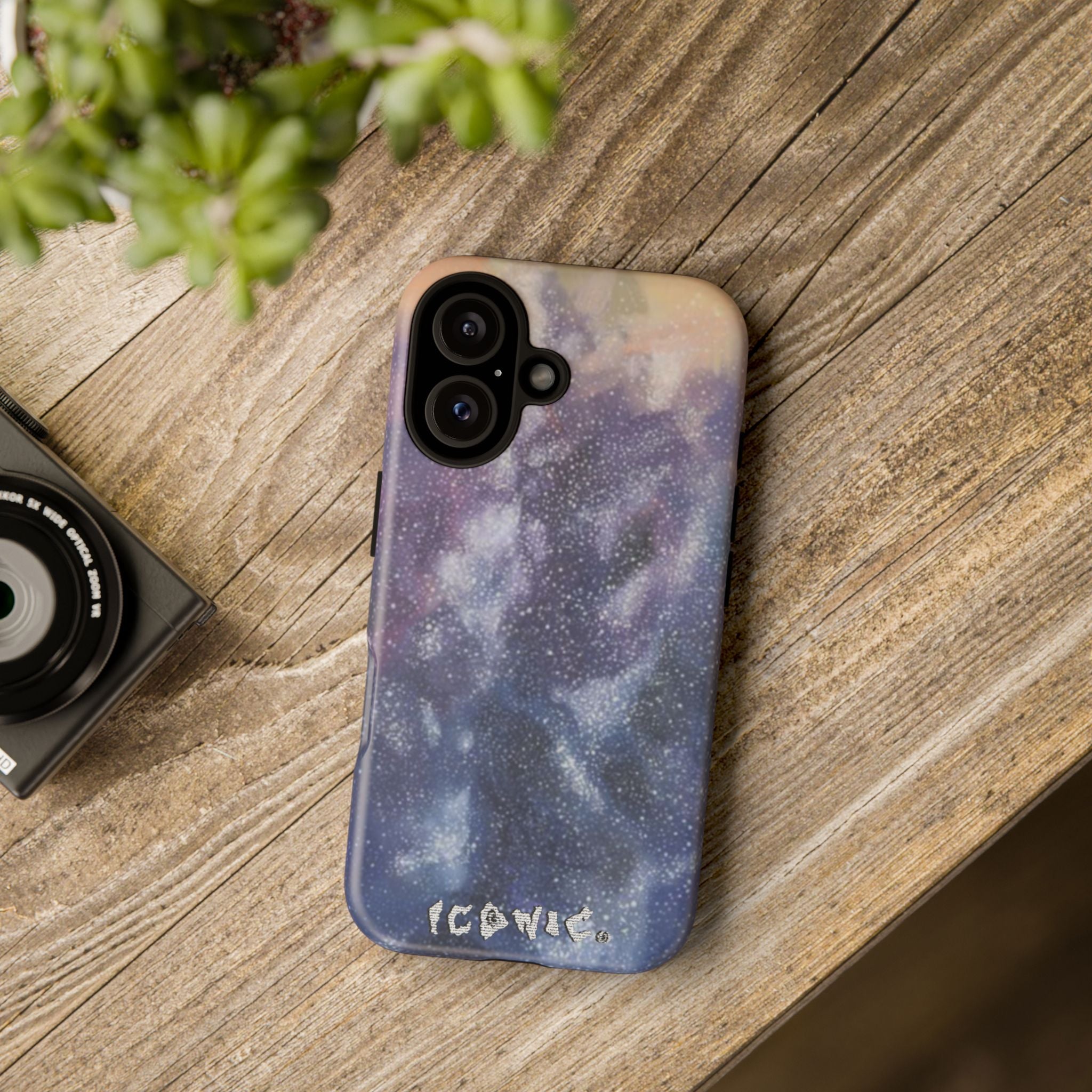 Purple Galaxy Tough Cases