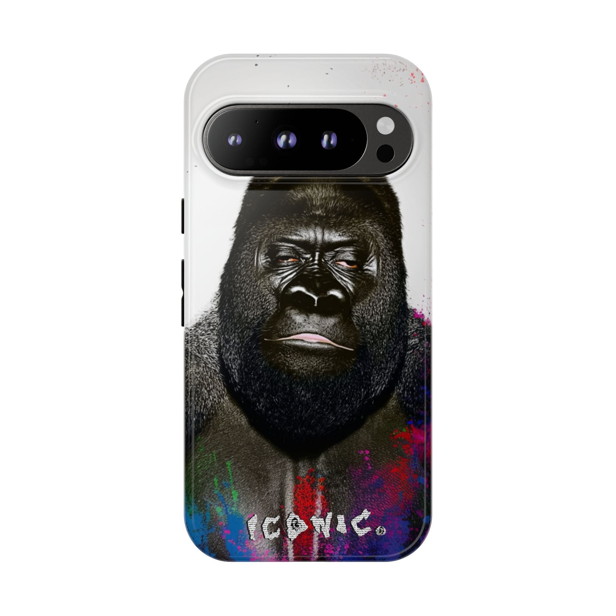 Iconic Animals Silver Back Tough Cases