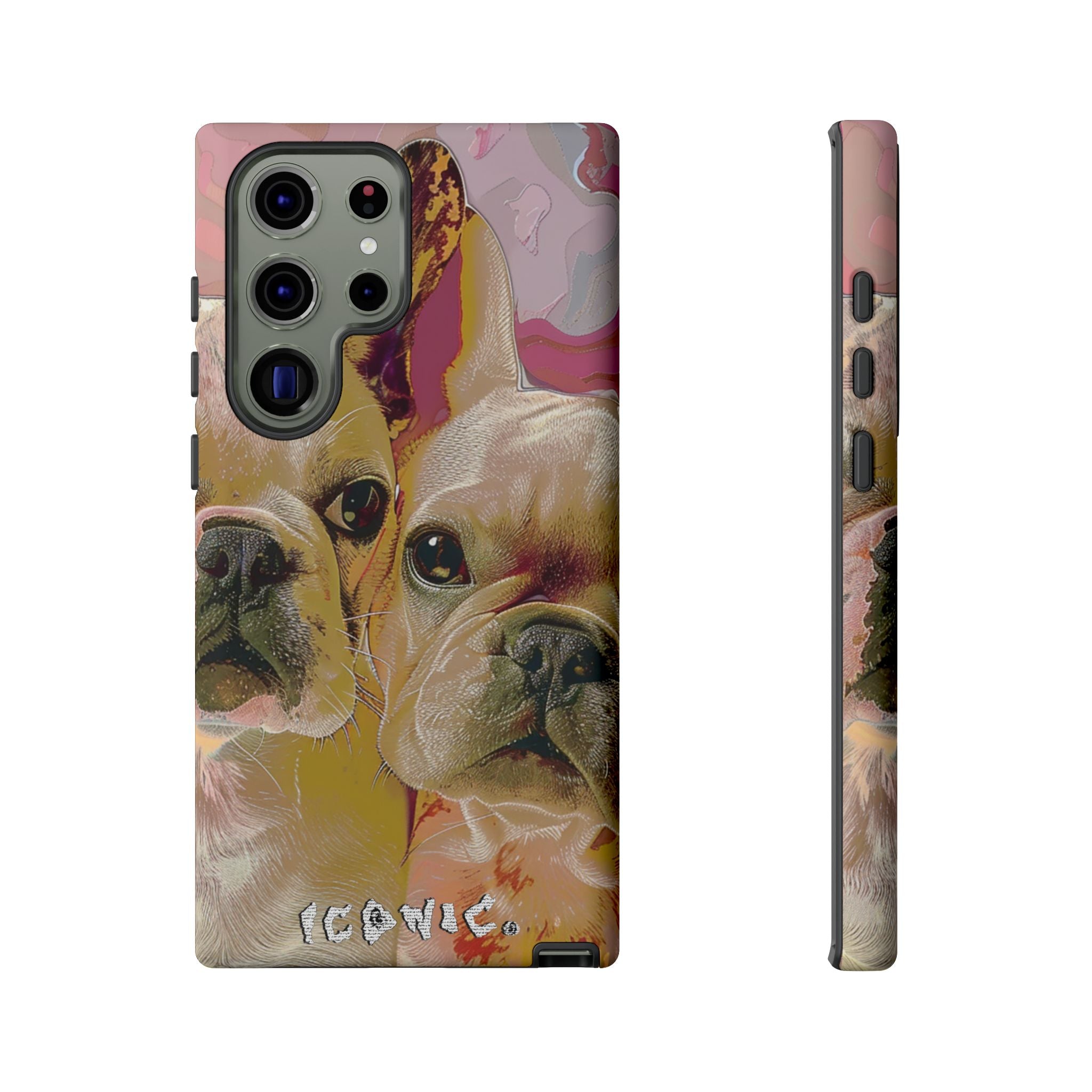 Pink Frenchie Tough Cases