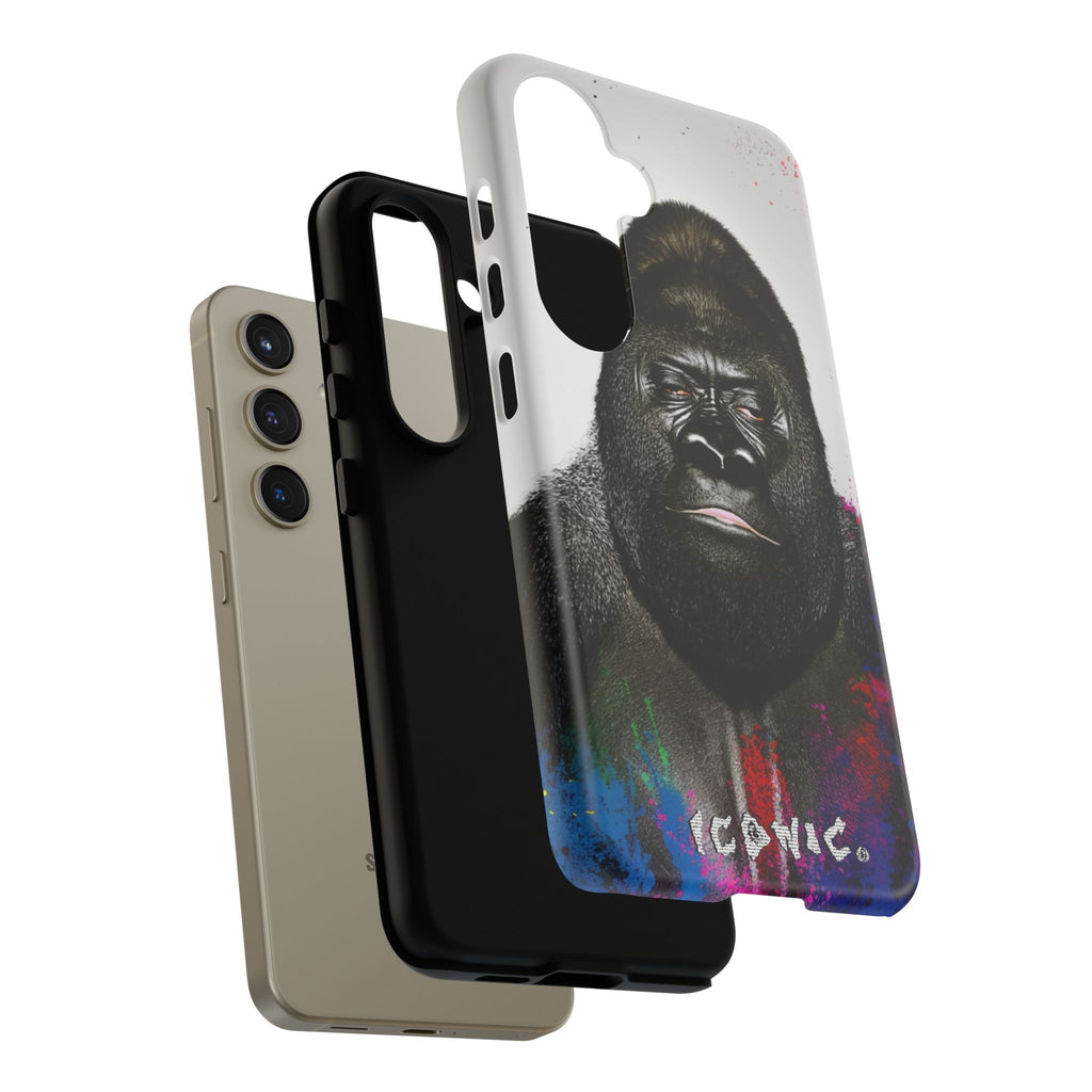Iconic Animals Silver Back Tough Cases