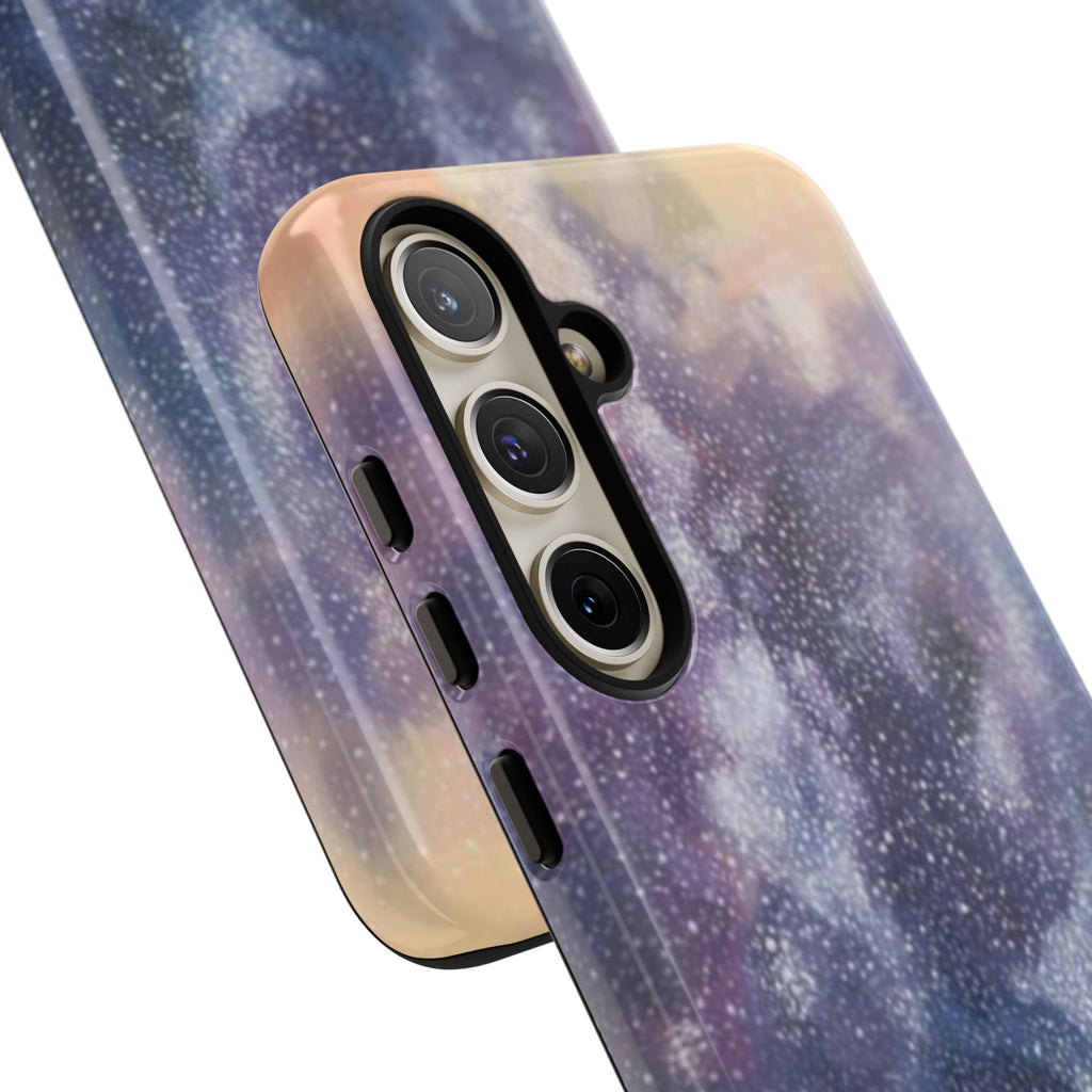 Purple Galaxy Tough Cases