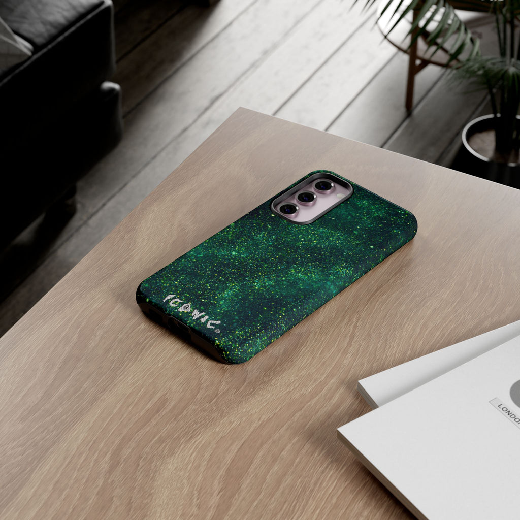 Green Nebula Tough Cases