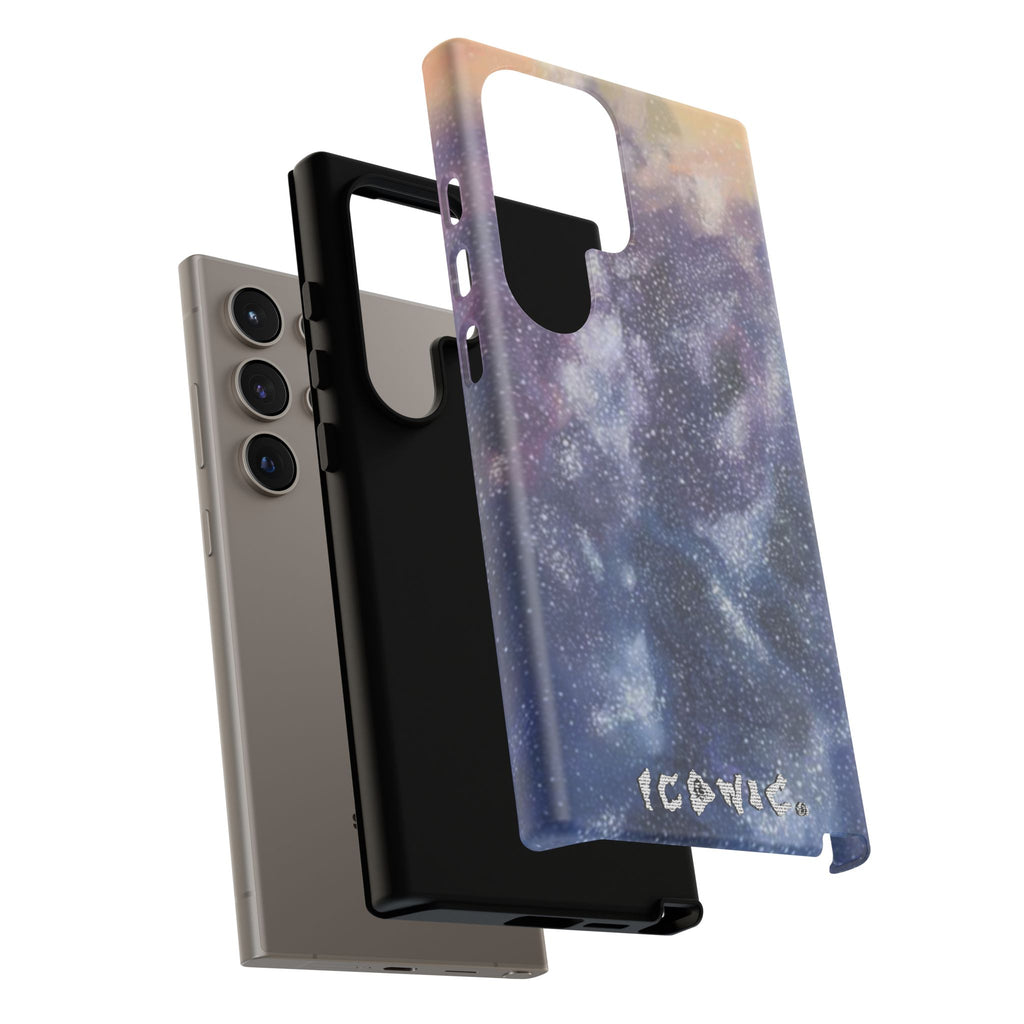 Purple Galaxy Tough Cases