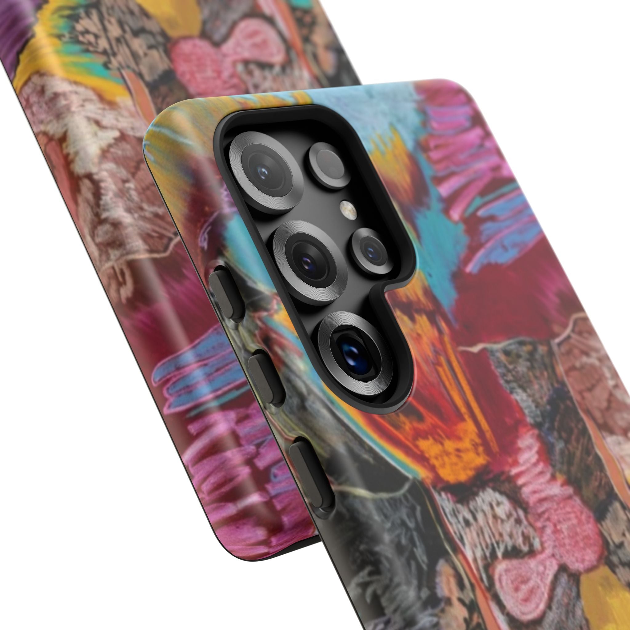 Peacock Vomit Tough Case