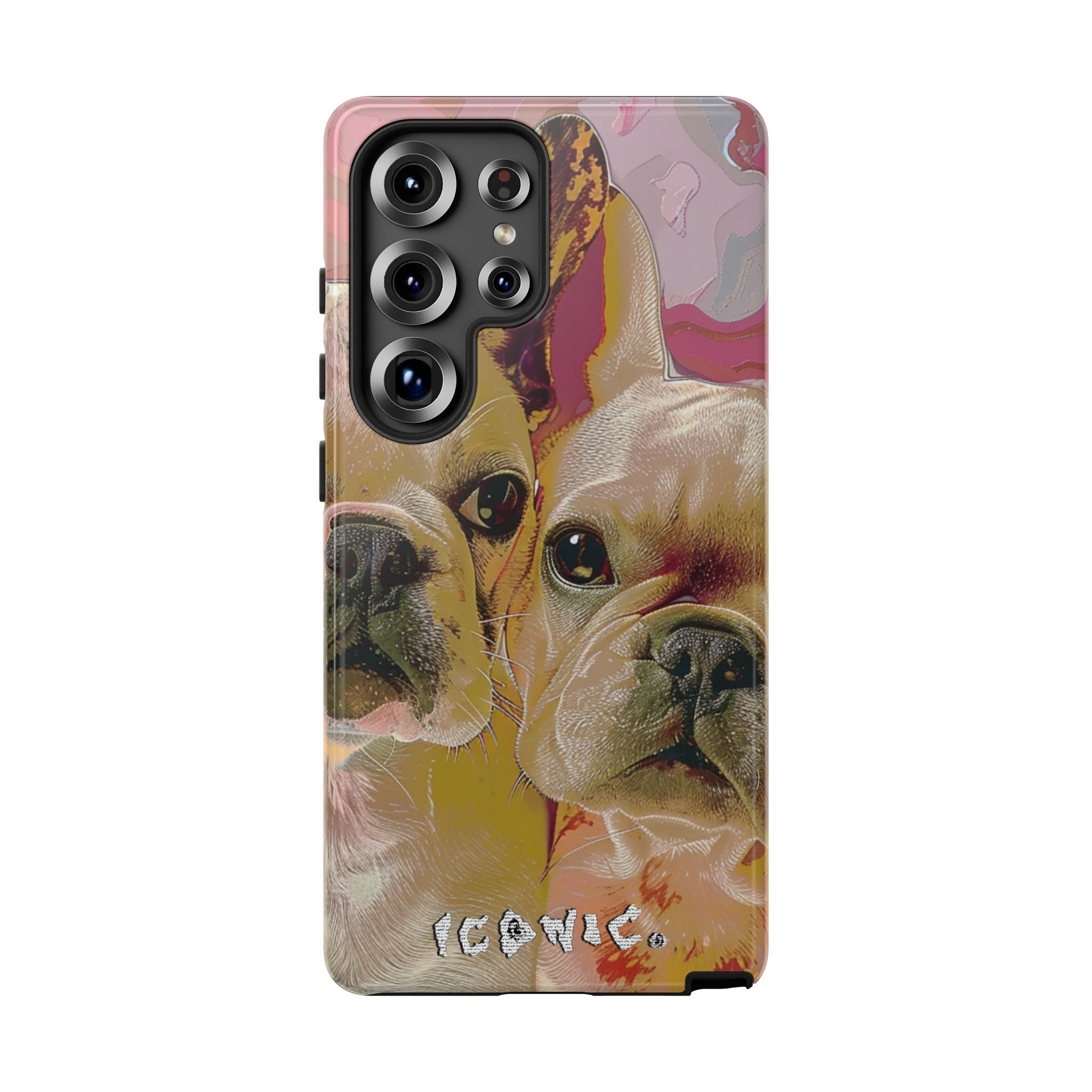 Pink Frenchie Tough Cases