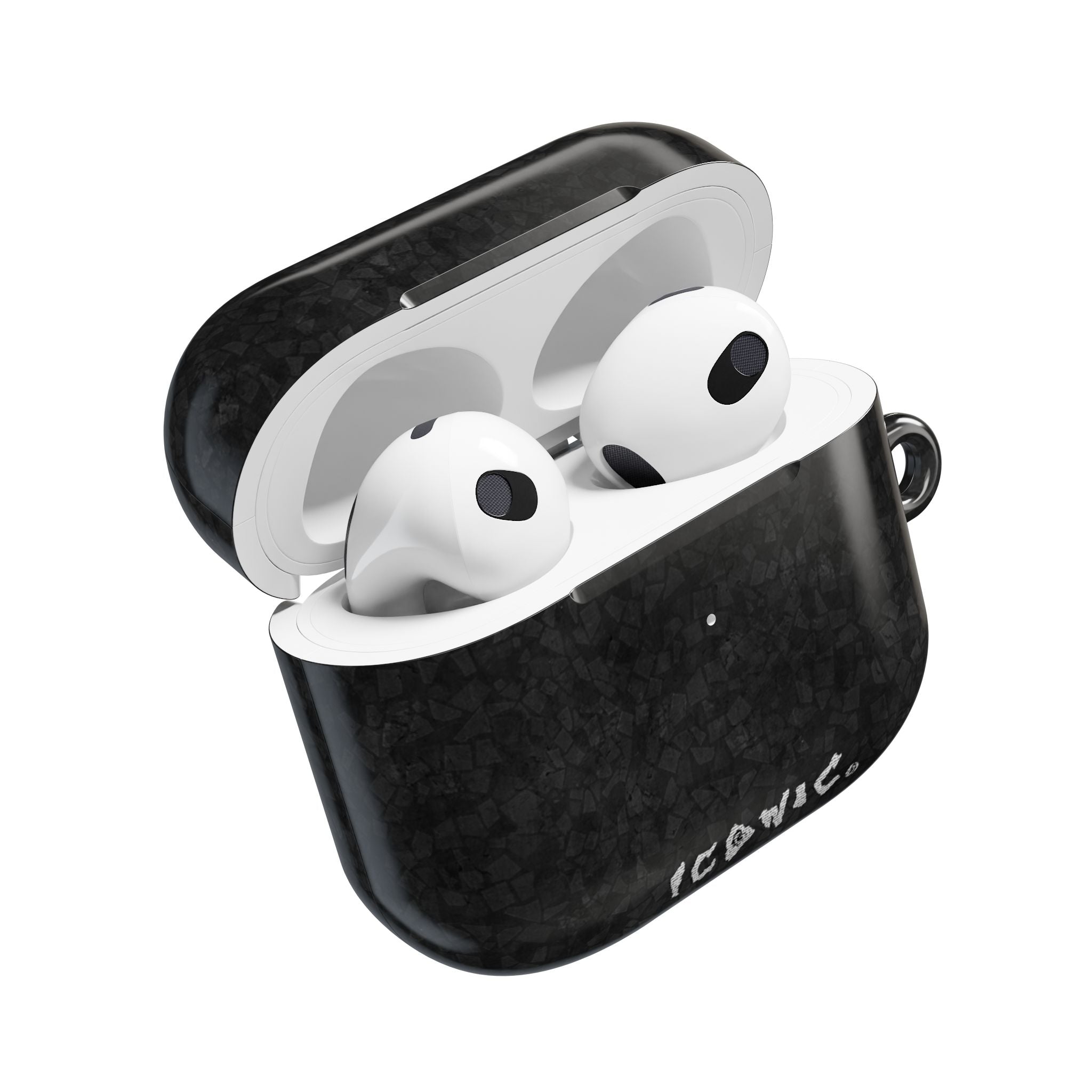 Shattered Black Orb AirPod Cases