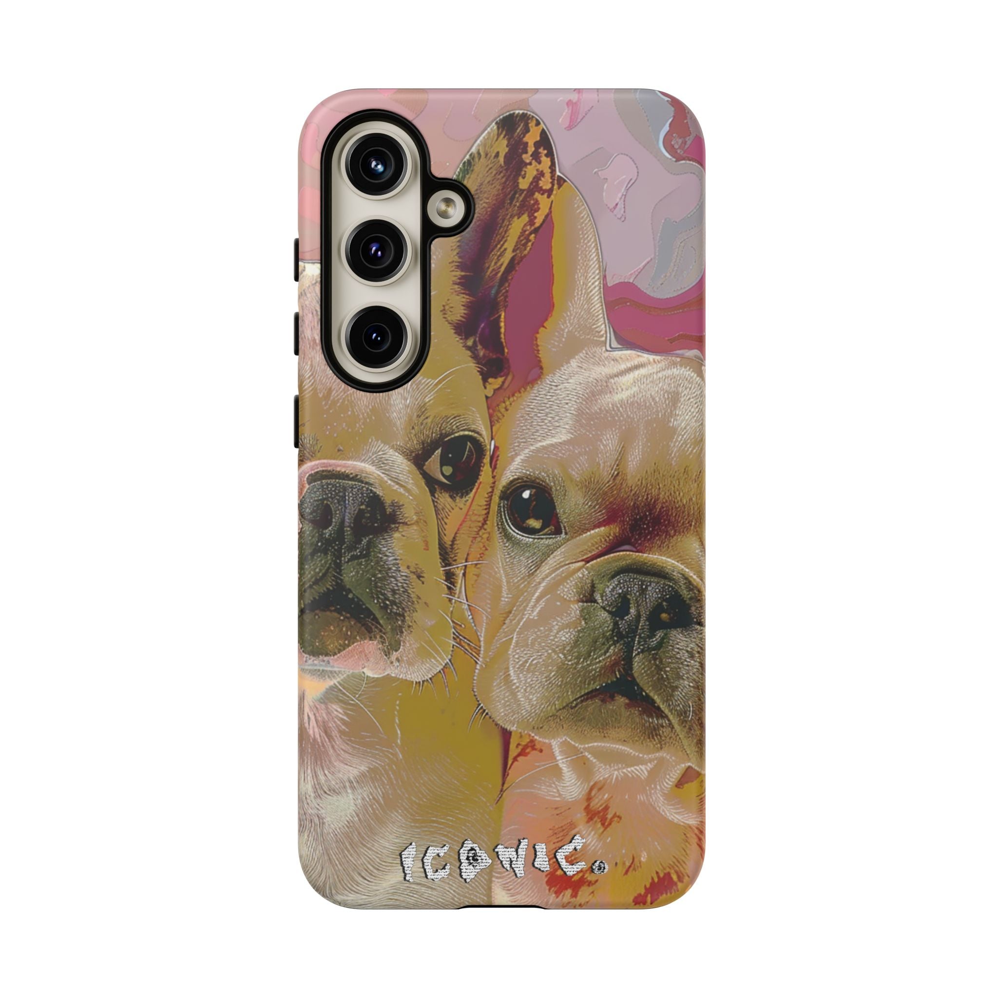 Pink Frenchie Tough Cases