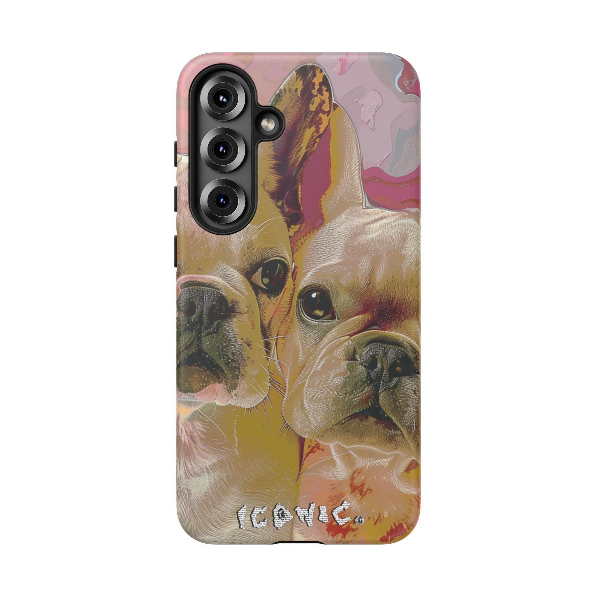 Pink Frenchie Tough Cases