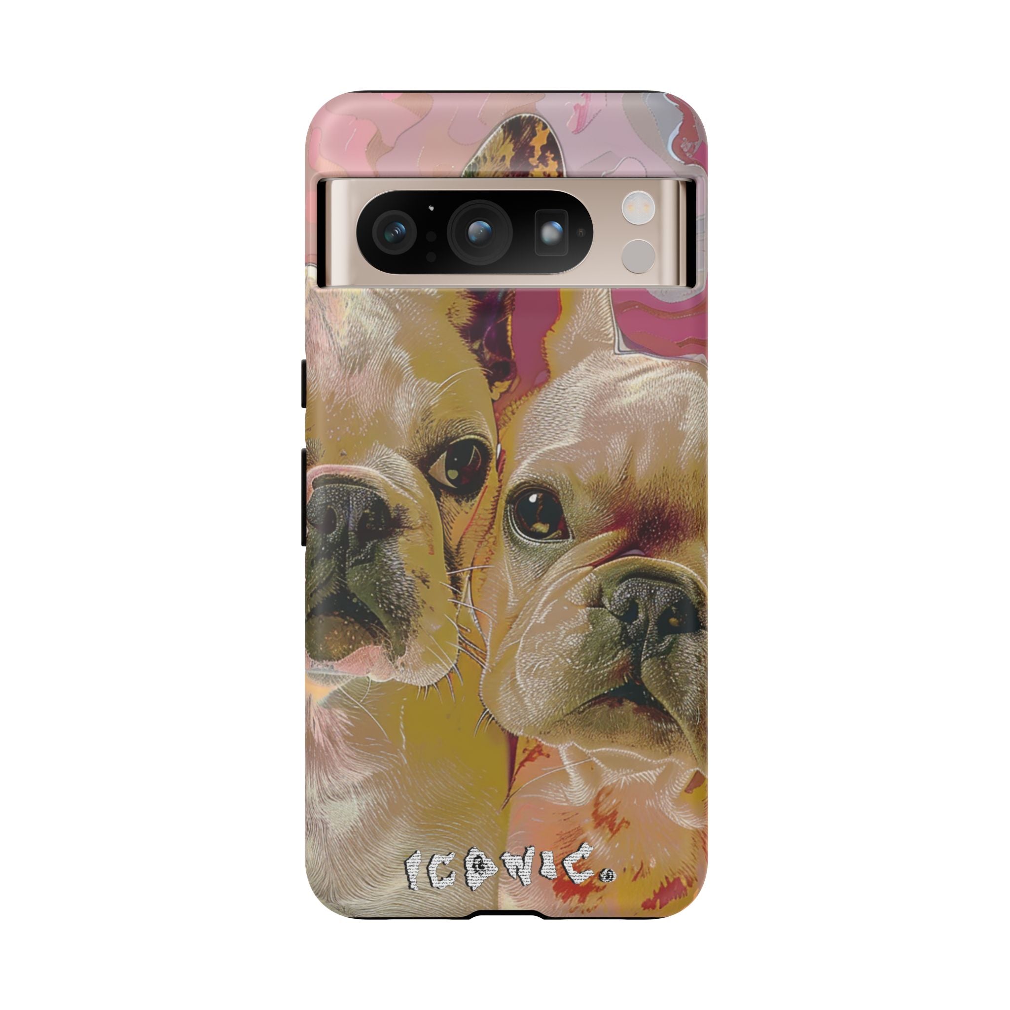 Pink Frenchie Tough Cases