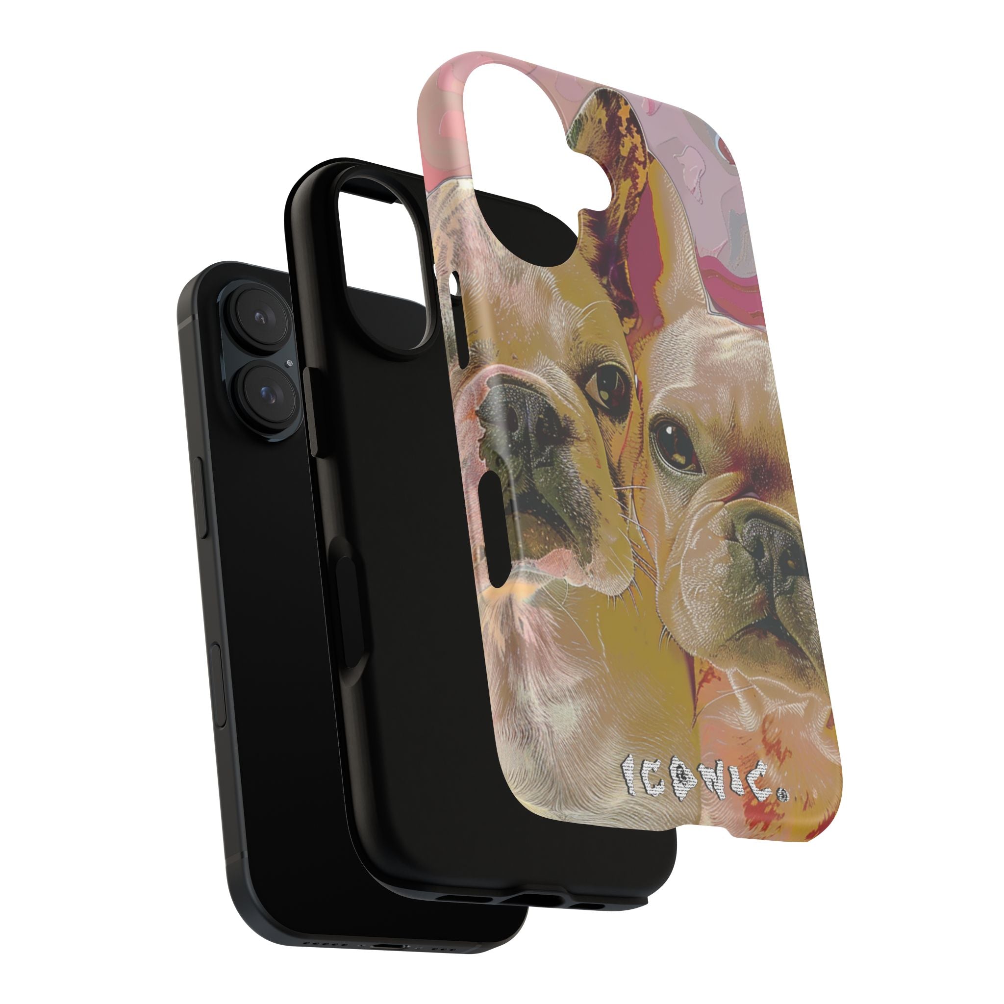 Pink Frenchie Tough Cases