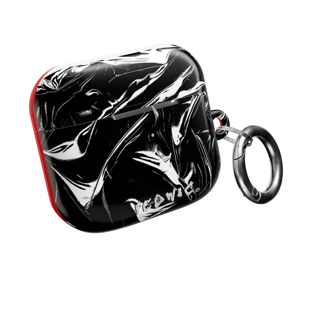 Magnetic Red Flux AirPod Cases