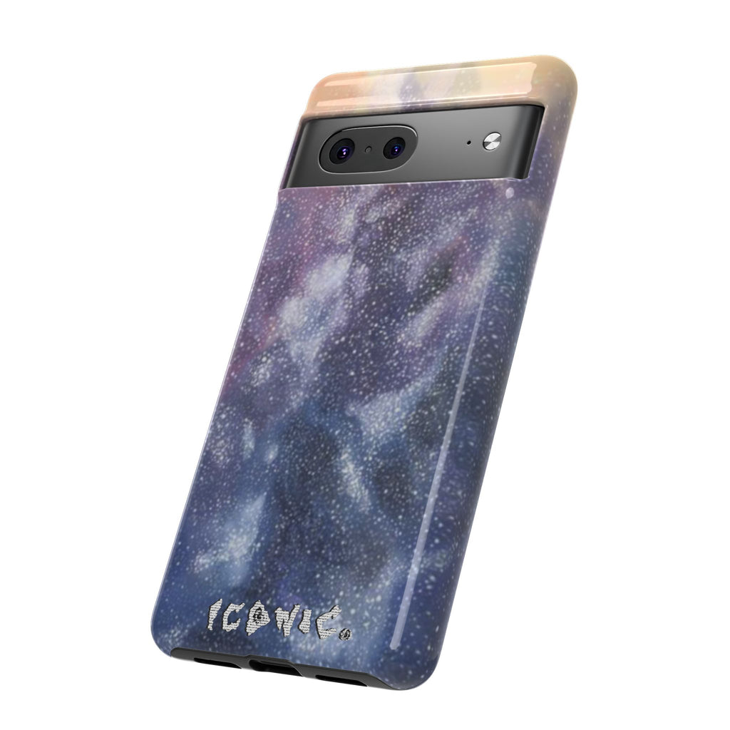 Purple Galaxy Tough Cases