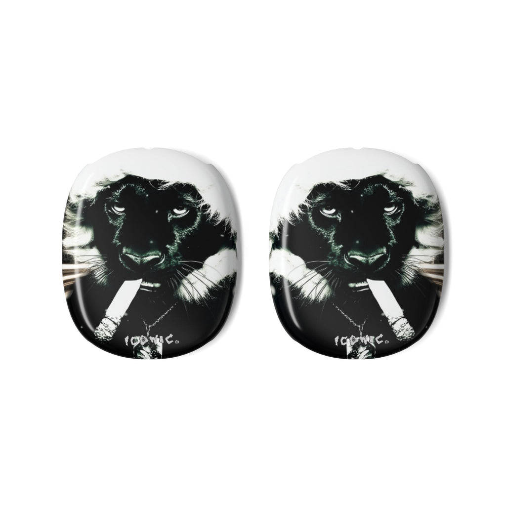 Iconic Animals Black Panther AirPods Max Shell Case
