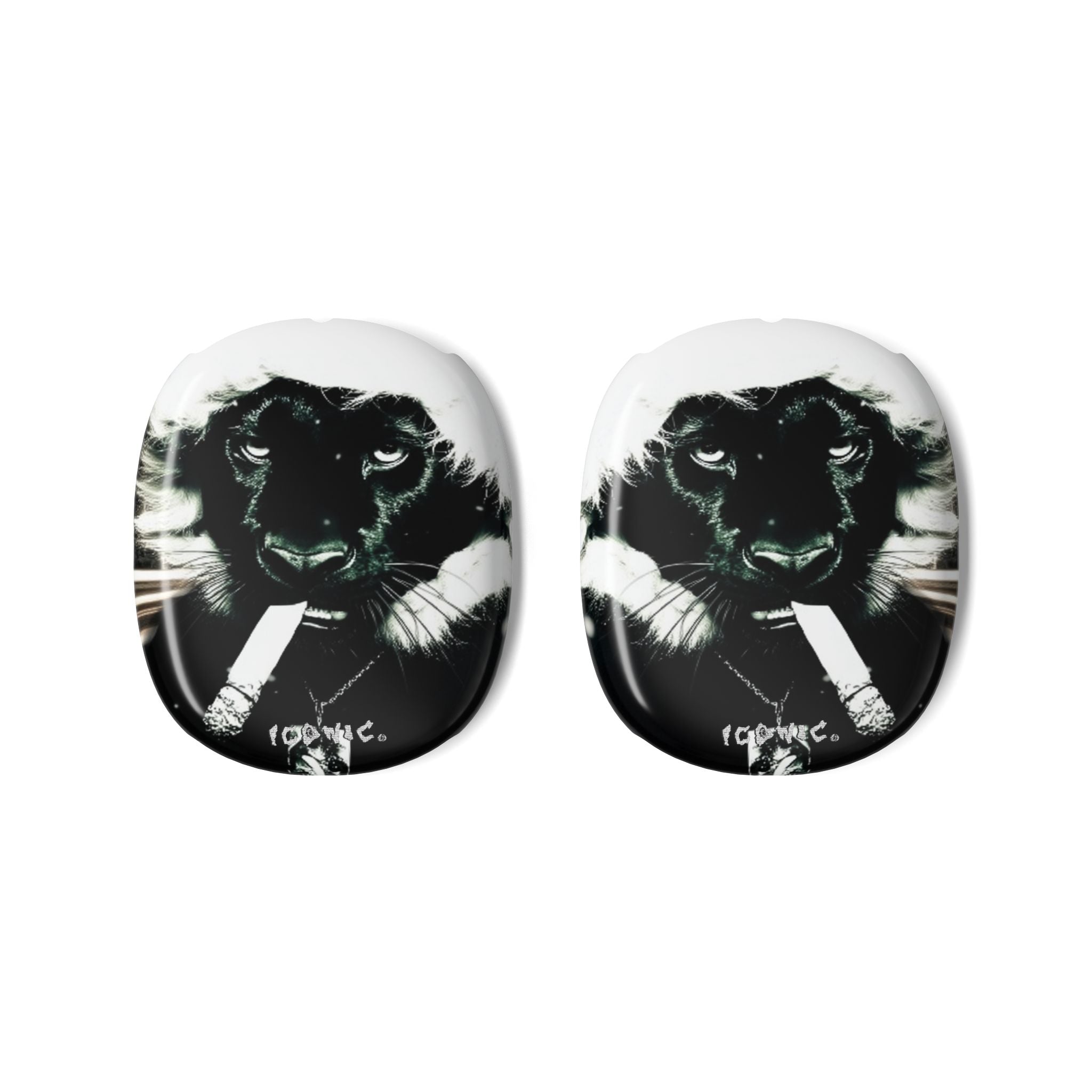 Iconic Animals Black Panther AirPods Max Shell Case