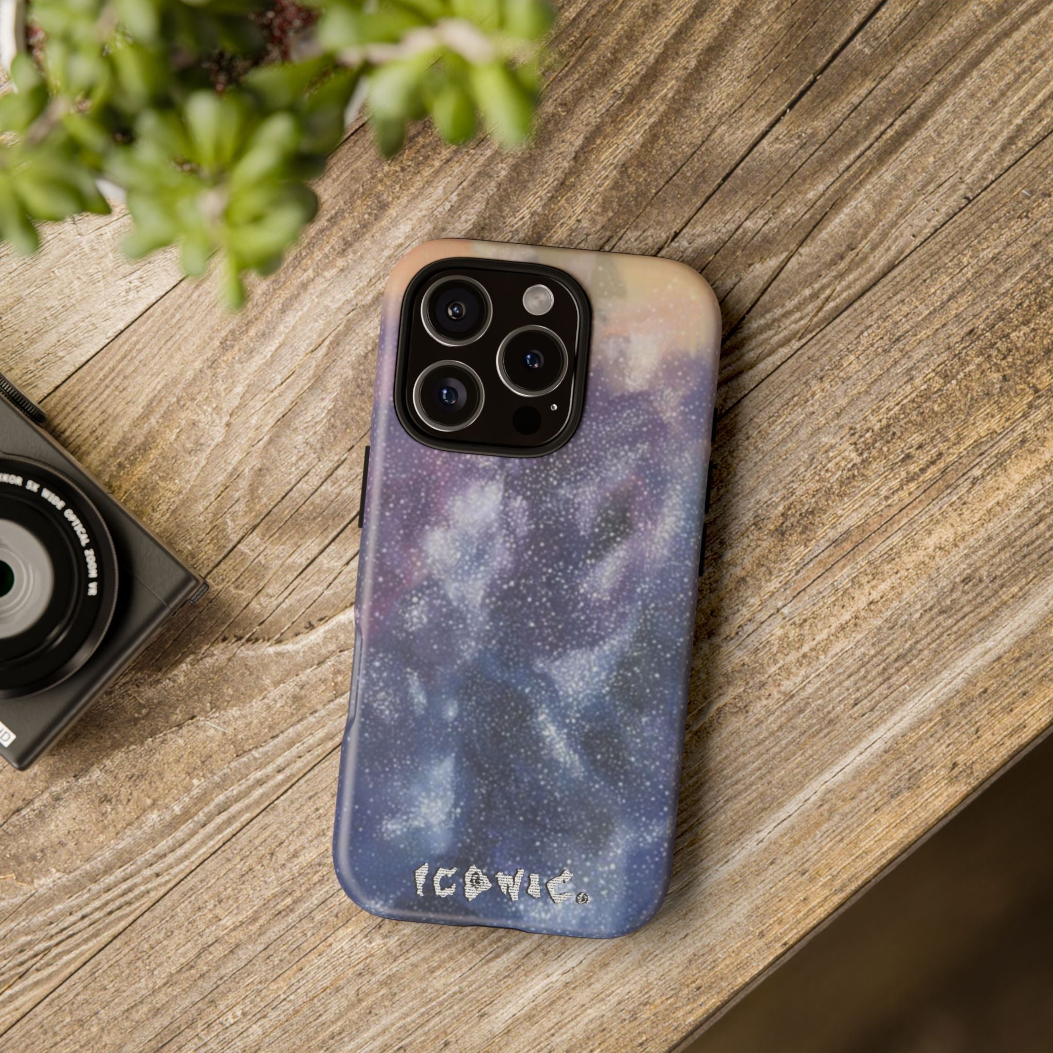 Purple Galaxy Tough Cases