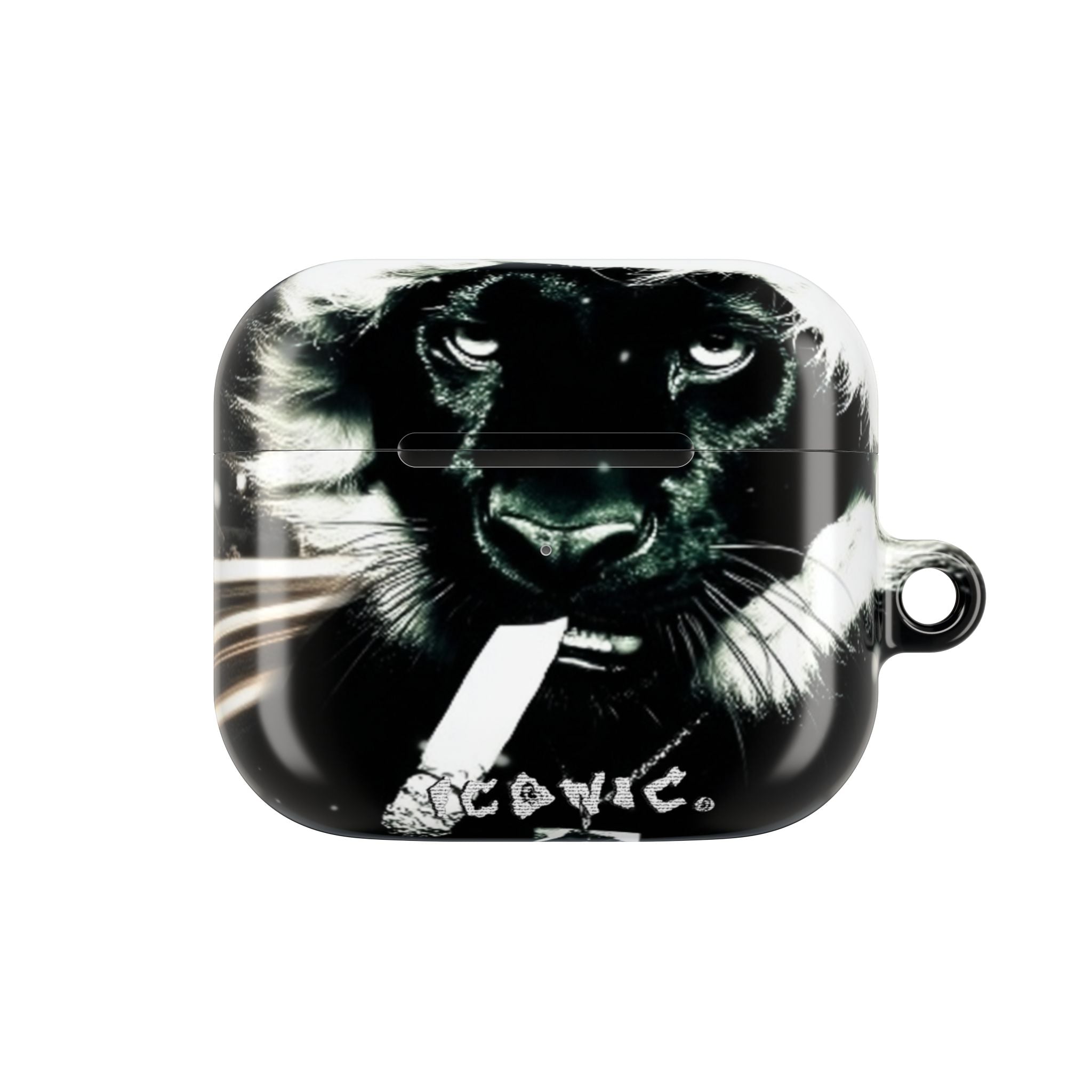 Iconic Animals Black Panther AirPods Case