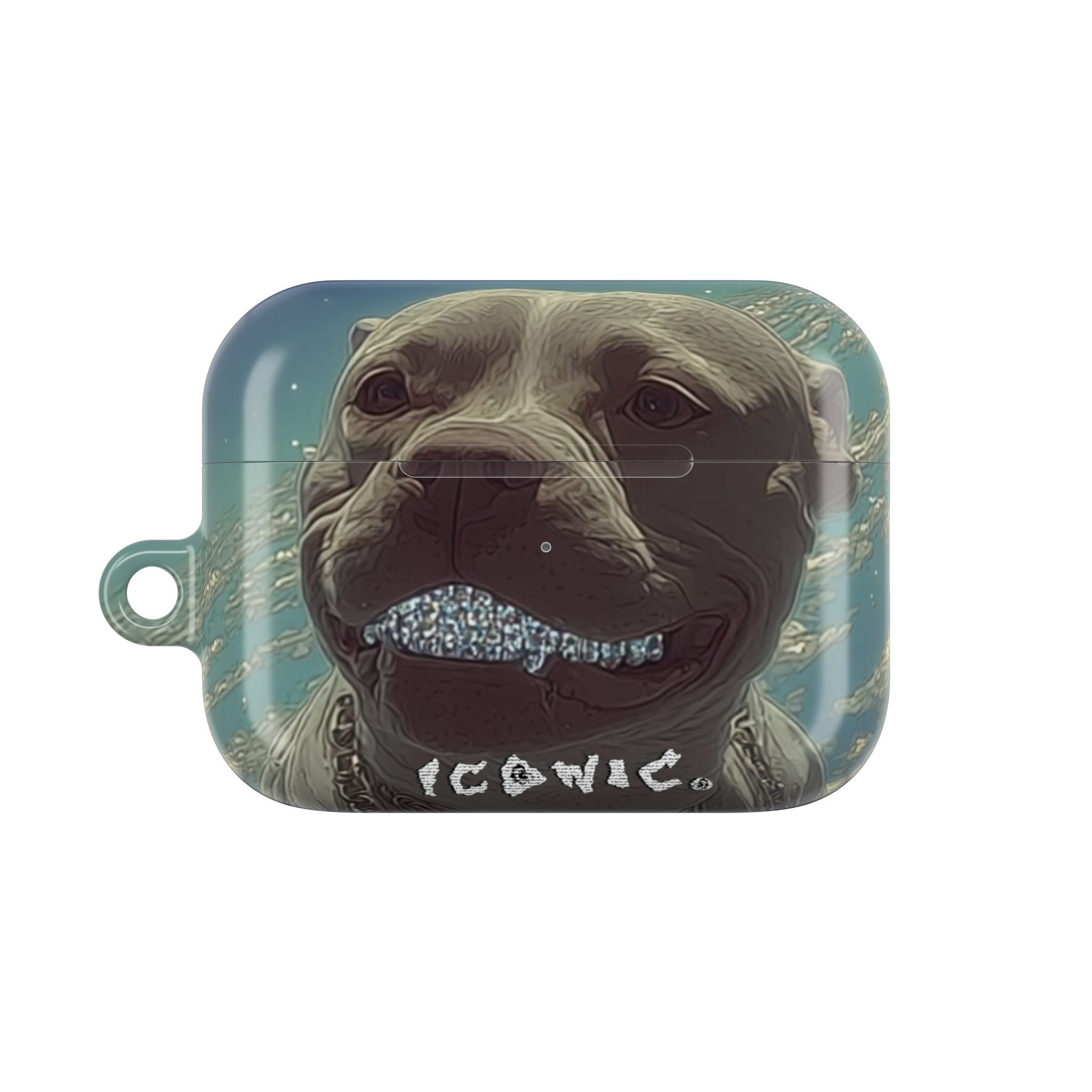 Iconic Animals Pitbull AirPods Case