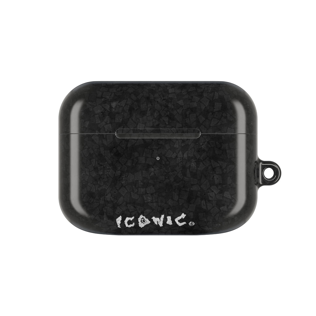 Shattered Black Orb AirPod Cases
